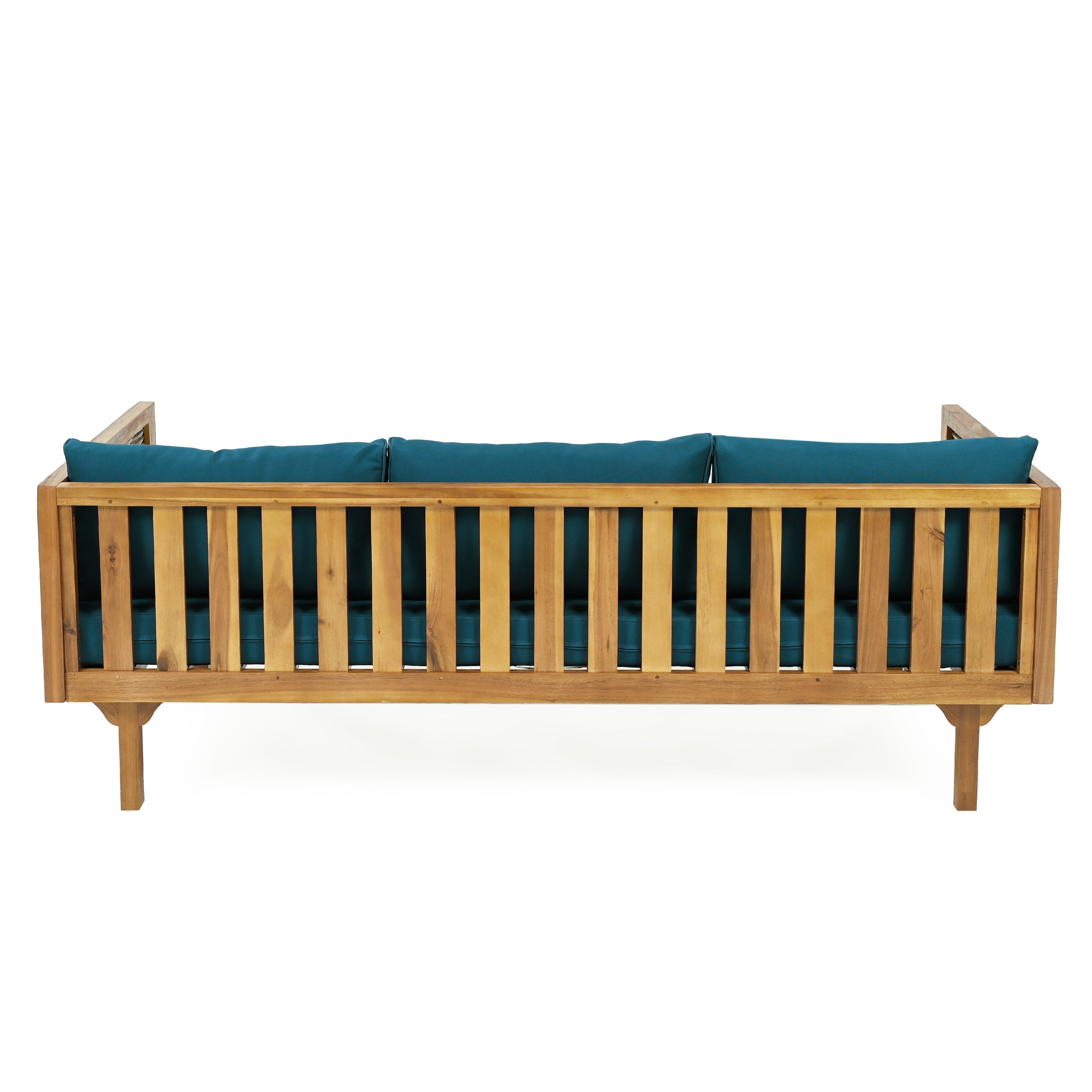 Outdoor Sectional Set Rattan Frame Deck