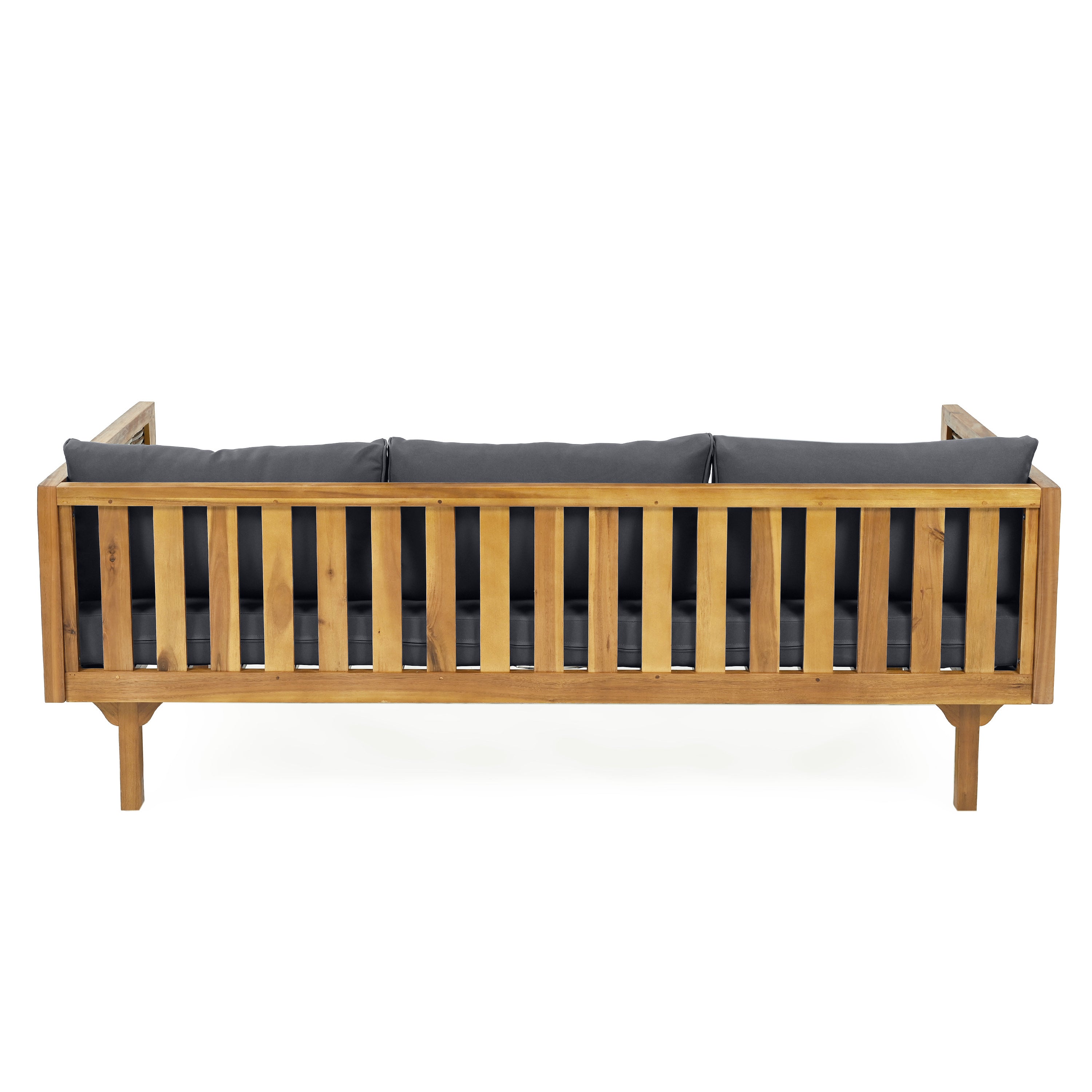 Outdoor Sectional Set Rattan Frame Garden