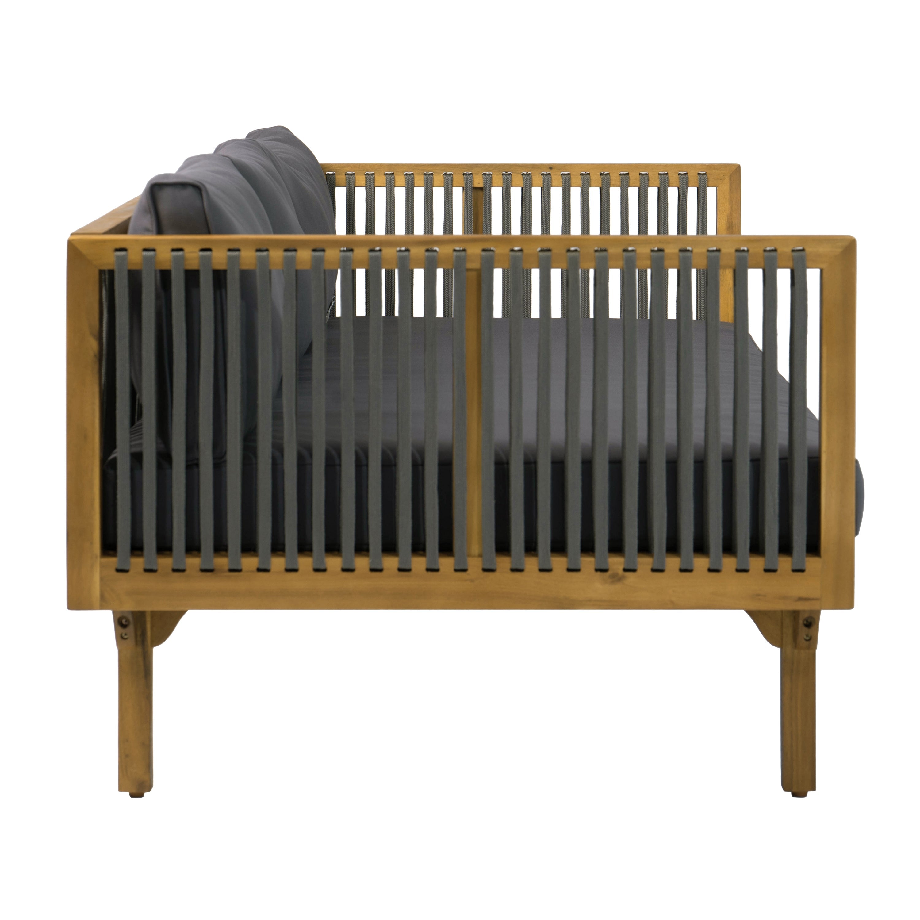 Outdoor Sofa Water-Resistant Cushions - Teak