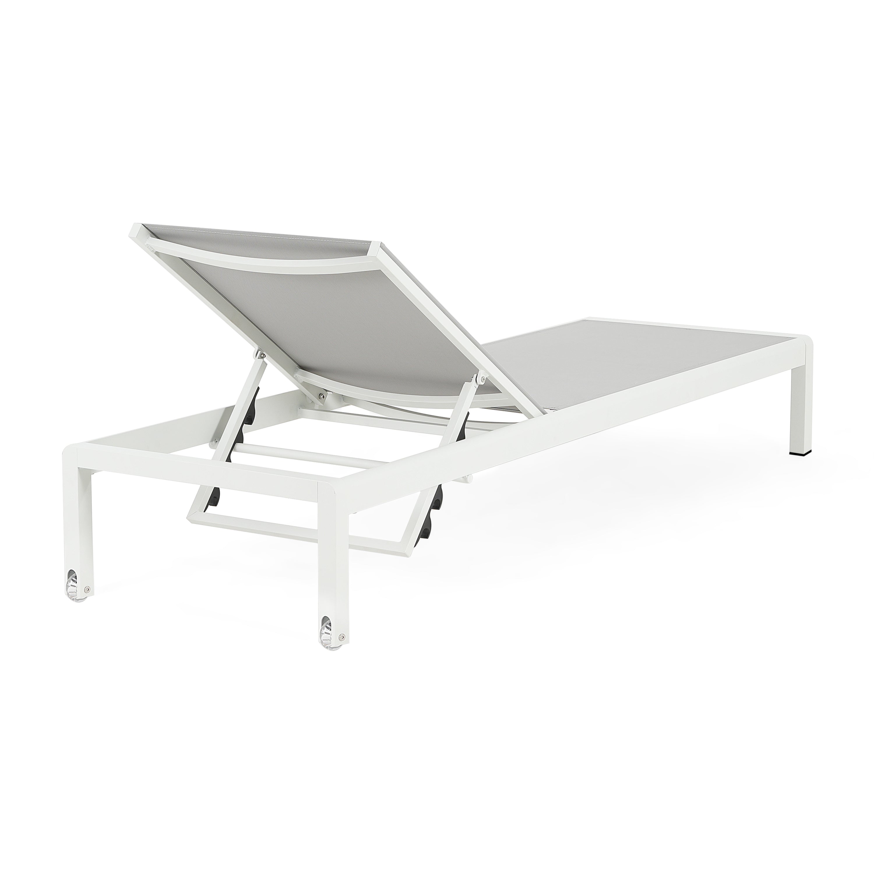 Chaise Outdoor Chaise Lounge Set Adjustable Back