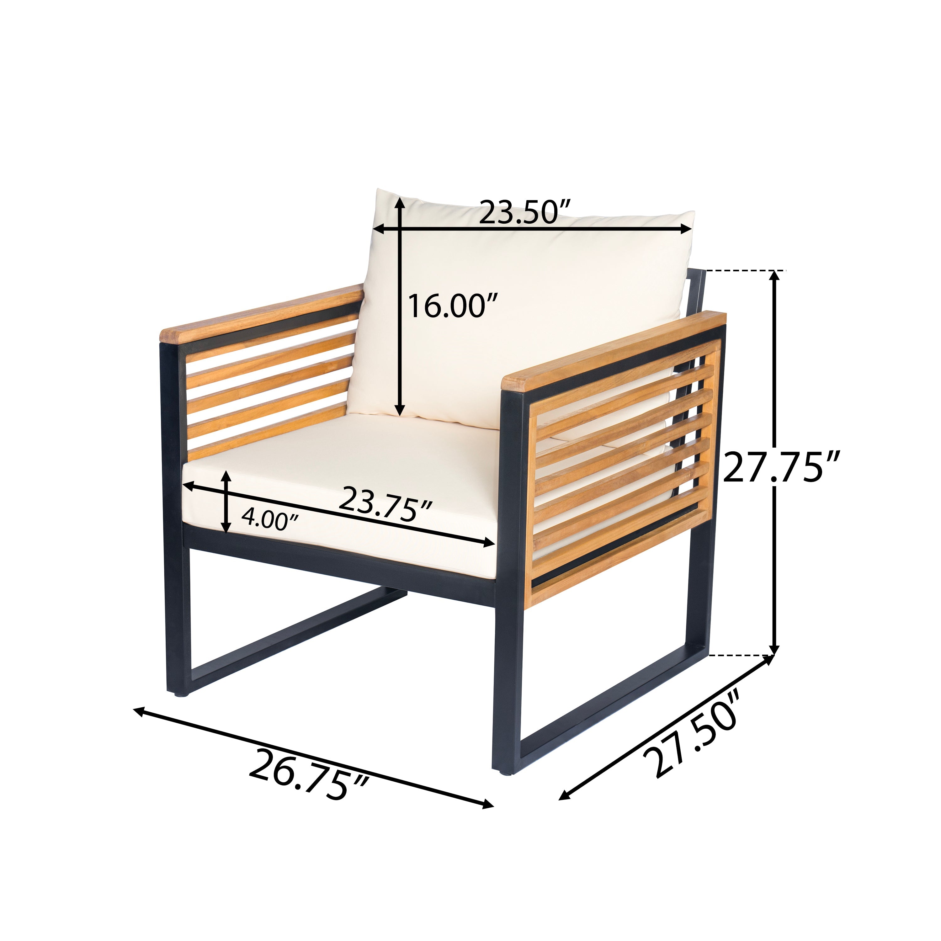 Outdoor Sofa Set Acacia Wood