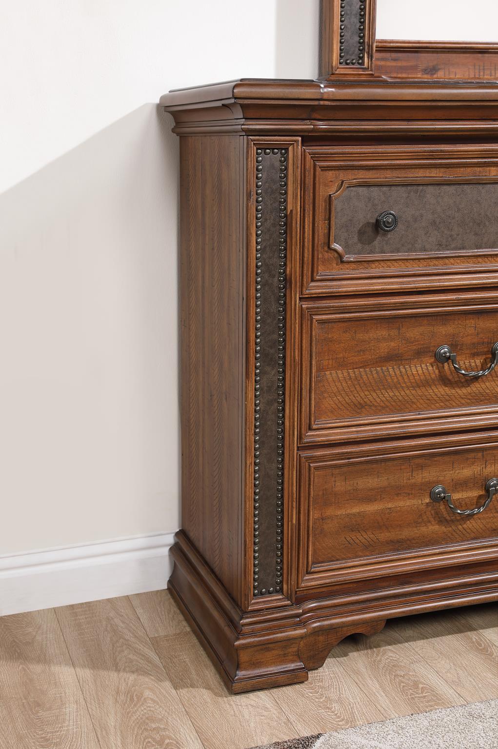 Brown Panel Bedroom Collection