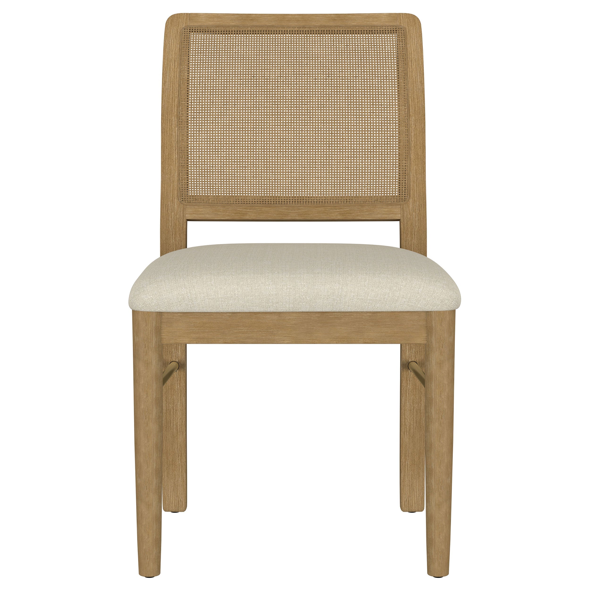 Arini Sand Rattan Cane Dining Side Chair - Set of 2