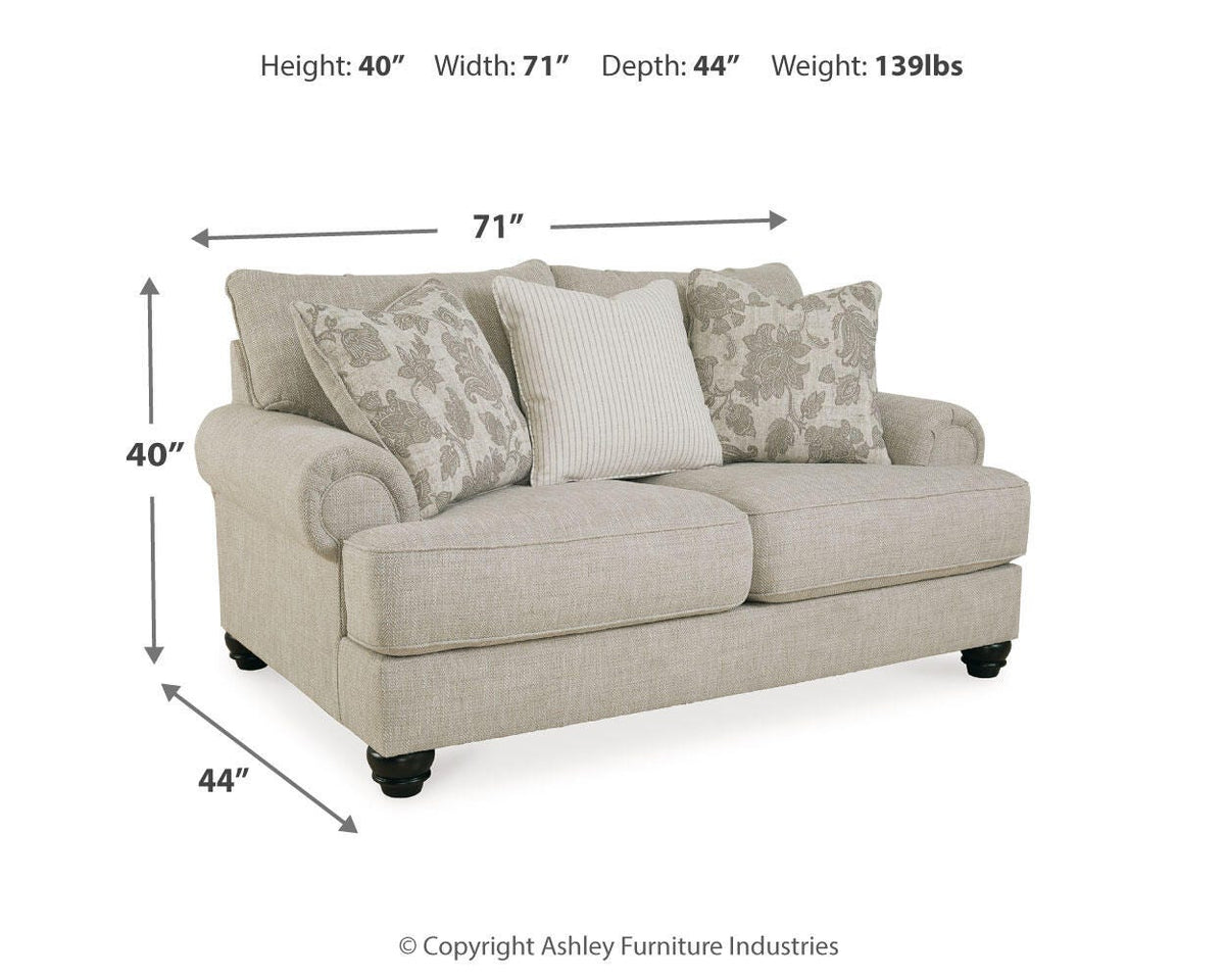 Asanti Stationary Loveseats