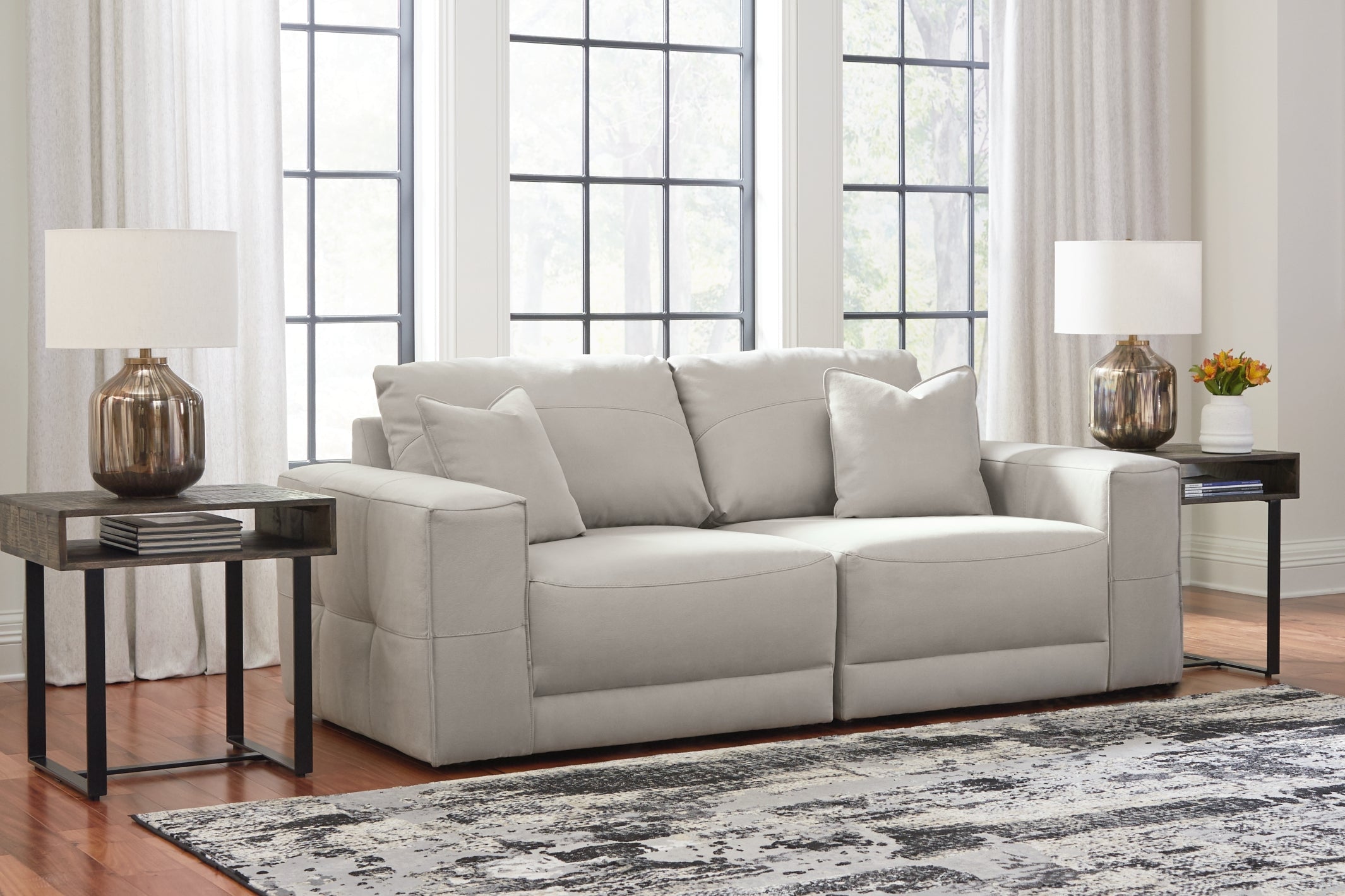 Next-Gen Gaucho 2-Piece Sofa Loveseat - Gray