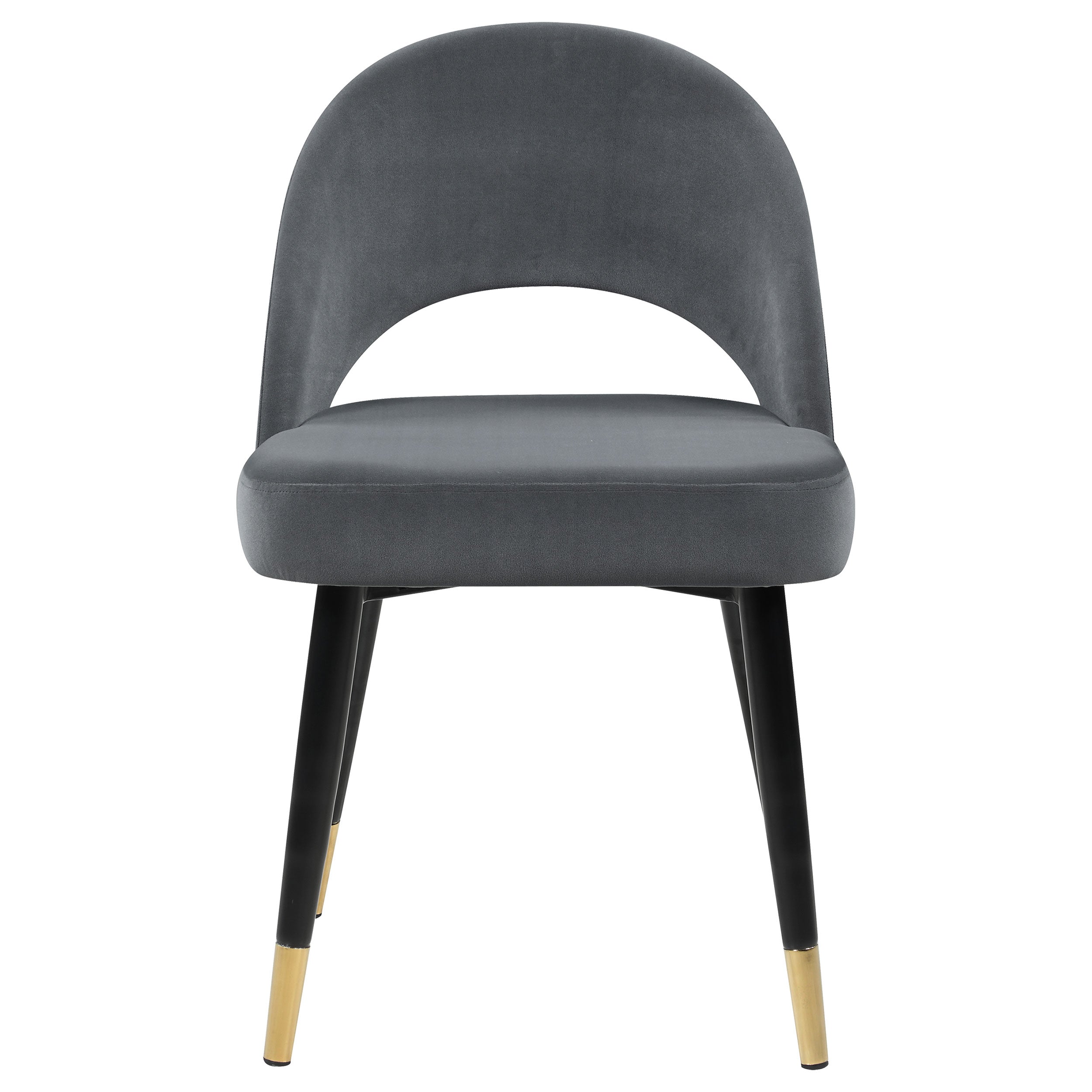 Lindsey Grey Upholstered Dining Side Chair (Set of 2)