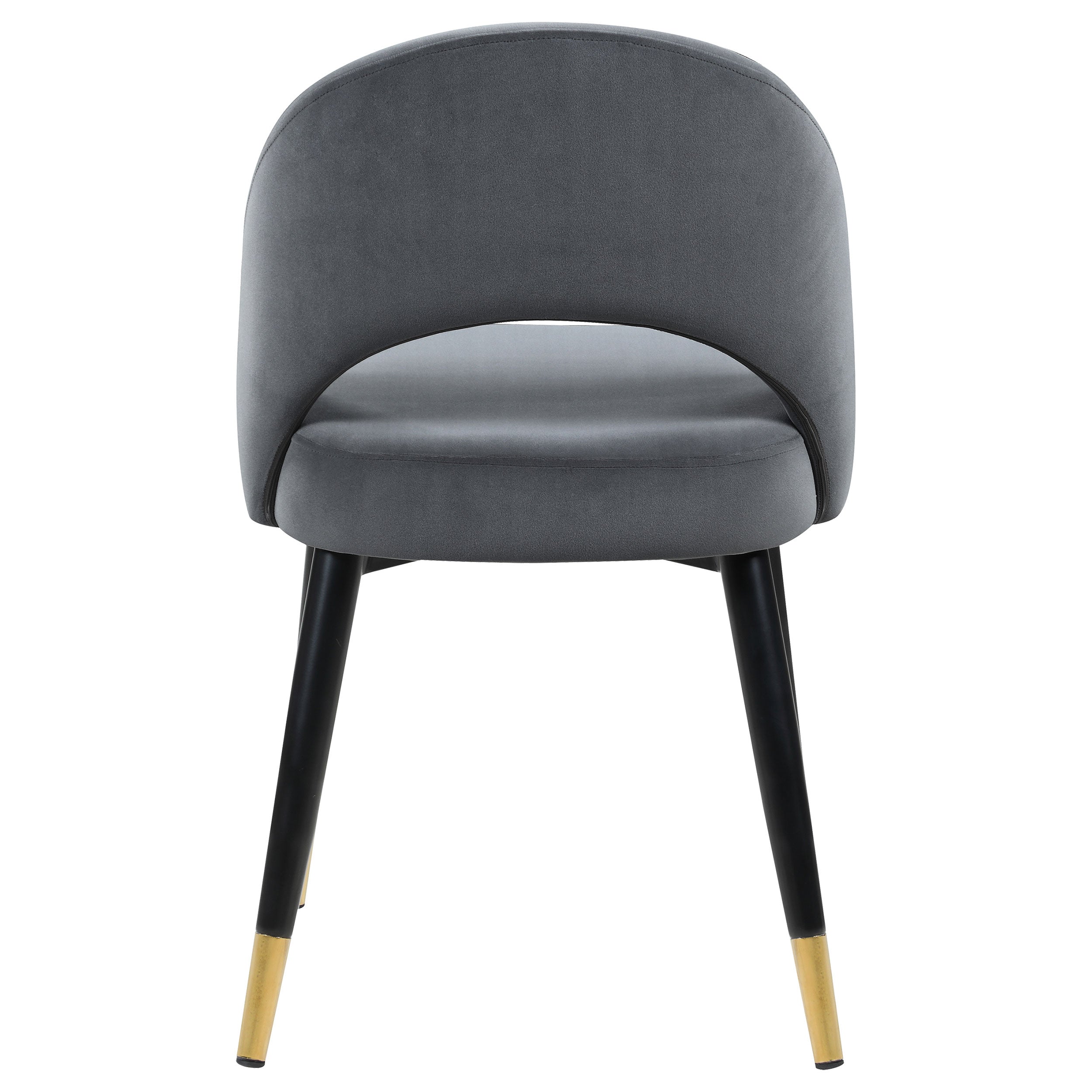 Lindsey Grey Upholstered Dining Side Chair (Set of 2)