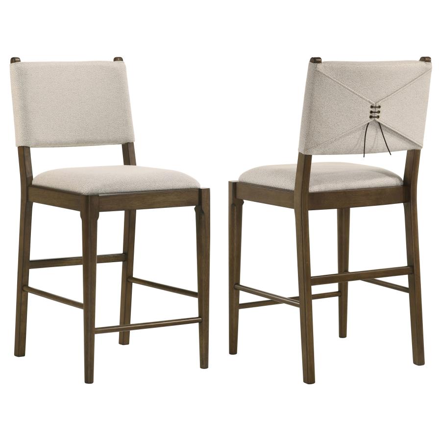Ottowa Upholstered Side Chair Brown (Set of 2)