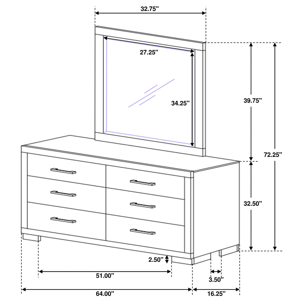 Jessica Dresser with Mirrors