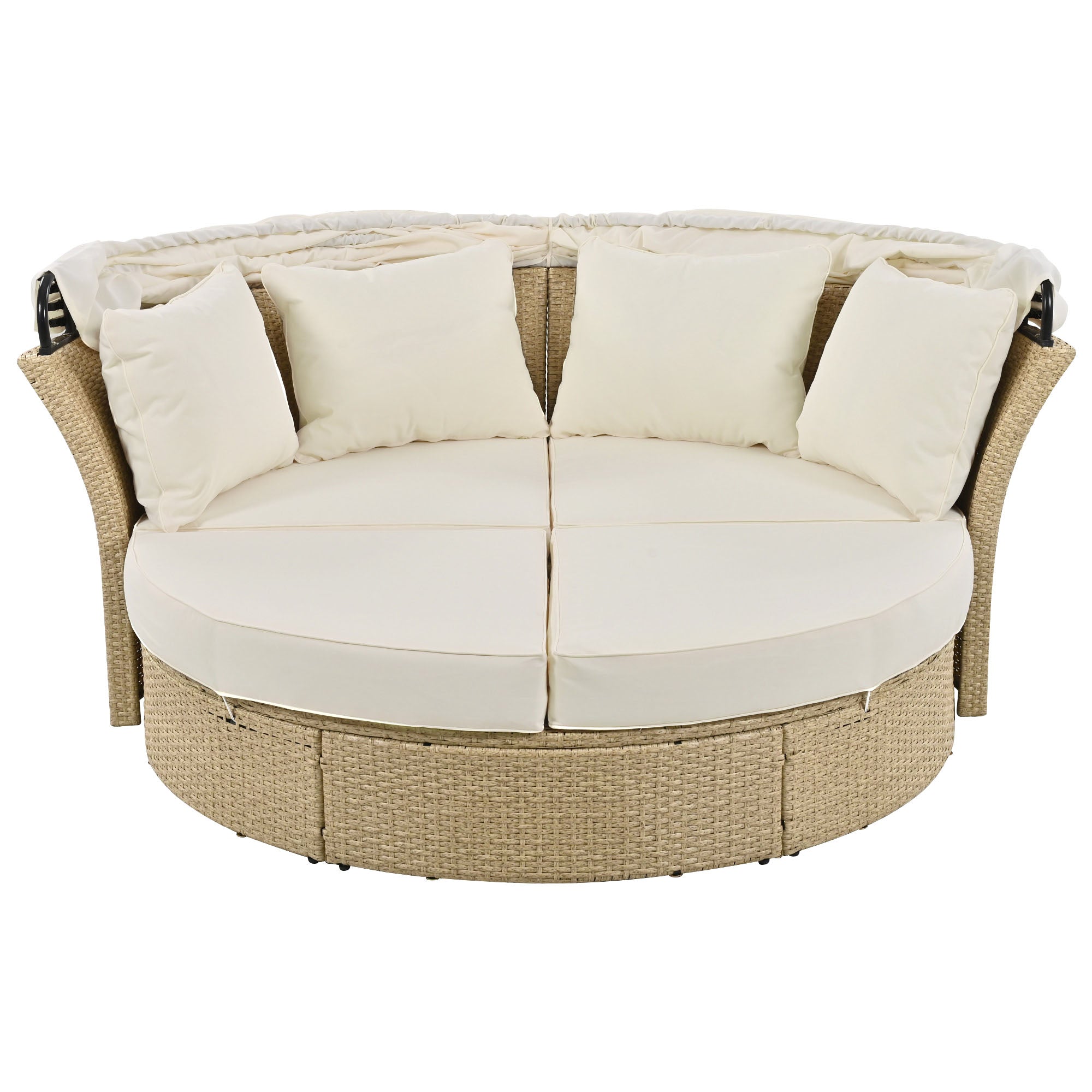 Daybed Outdoor Canopy Daybed Canopy Design - Beige