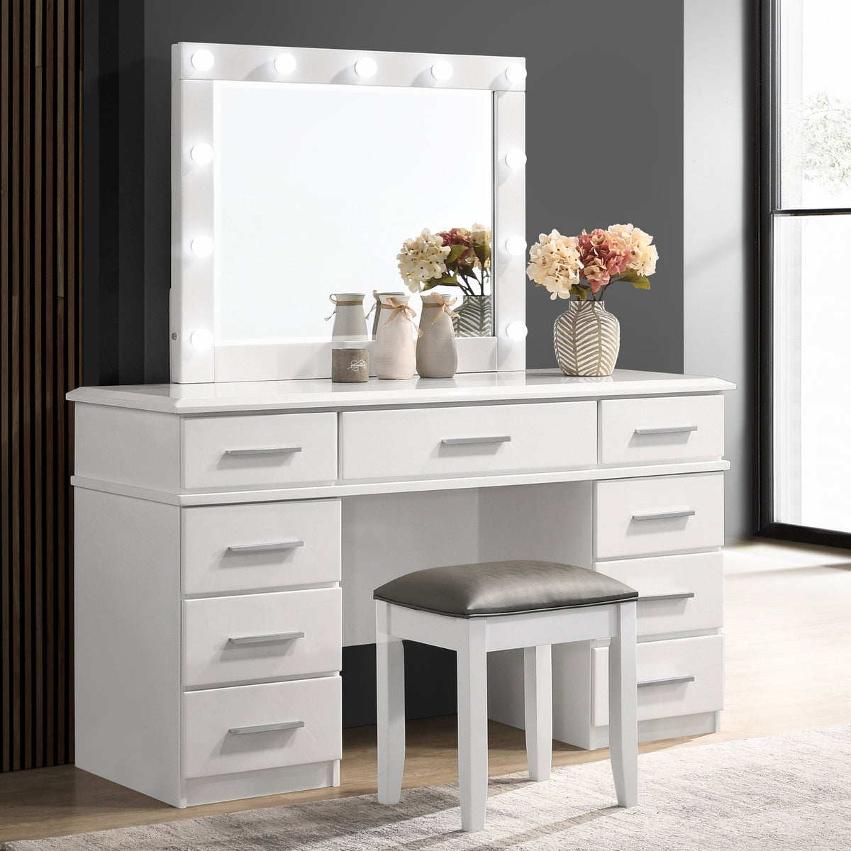 Felicity Makeup Vanity Stools