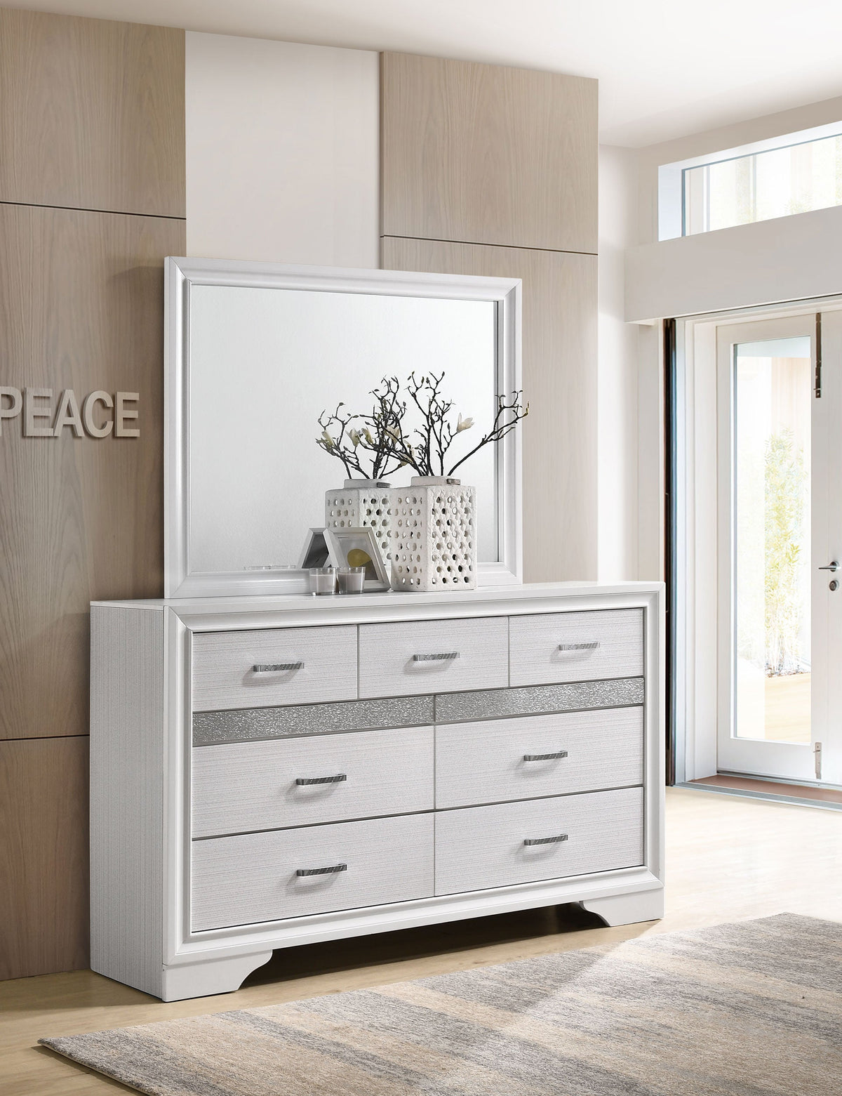 Miranda Dresser with Mirrors