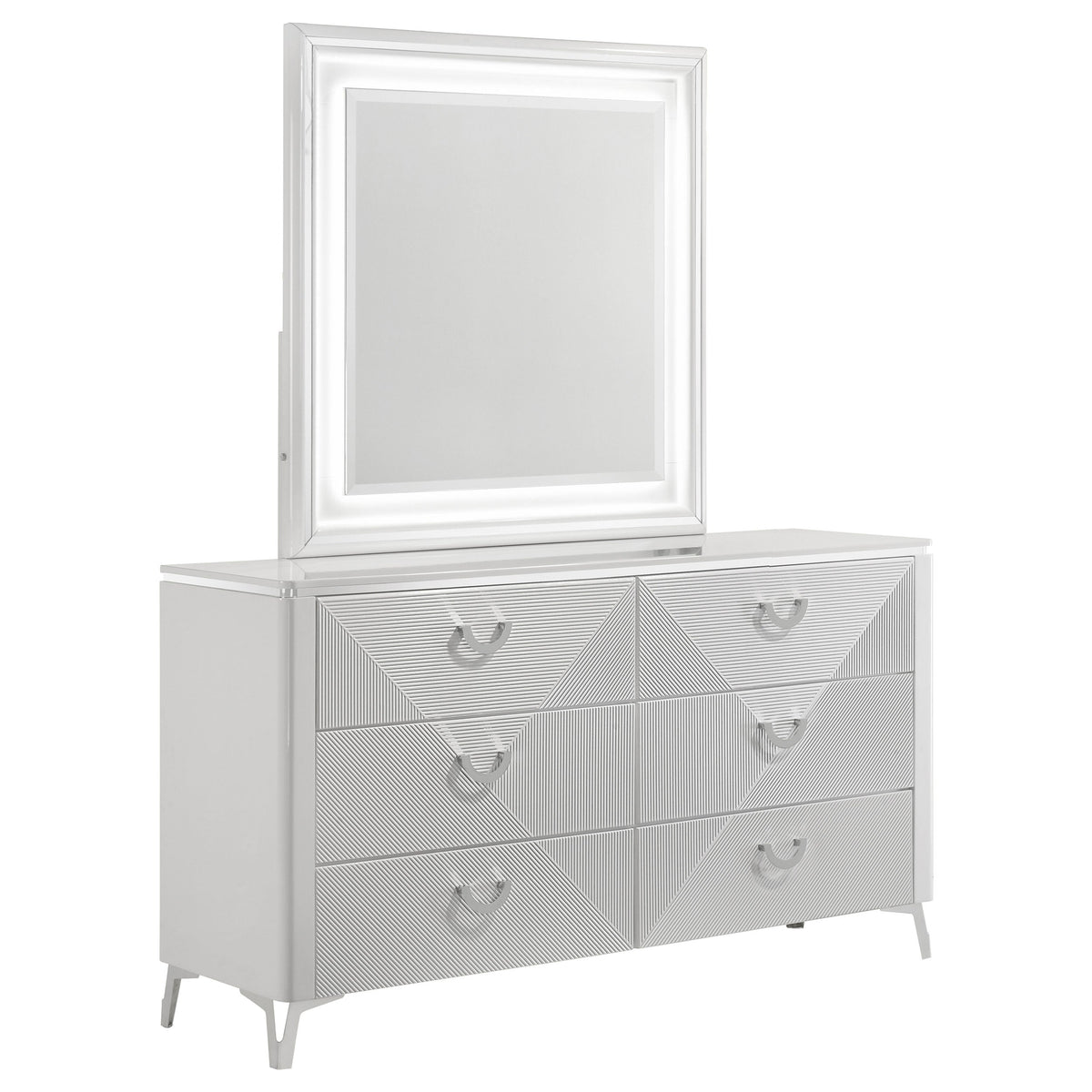 Cassia Dresser with Mirrors