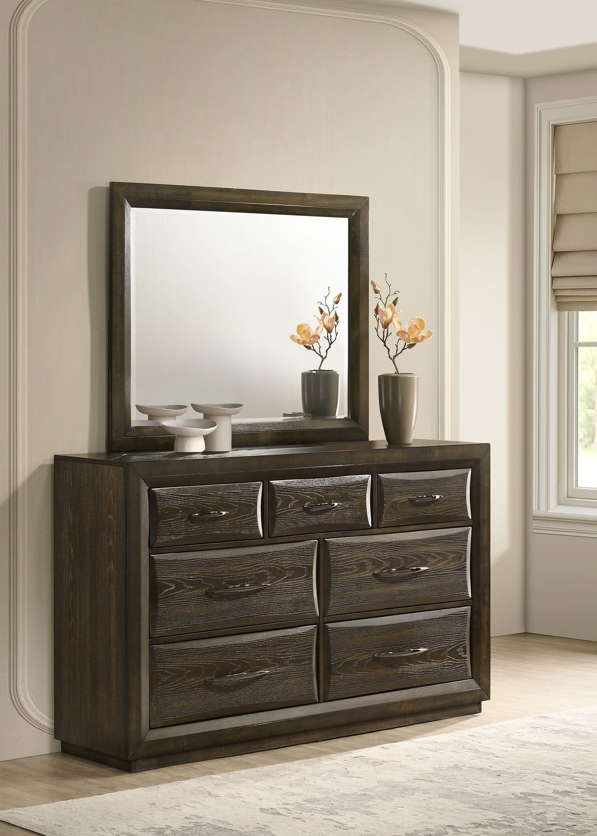 Atlas Dresser with Mirrors