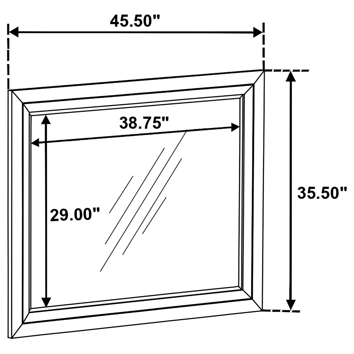 Atlas Dresser Mirrors