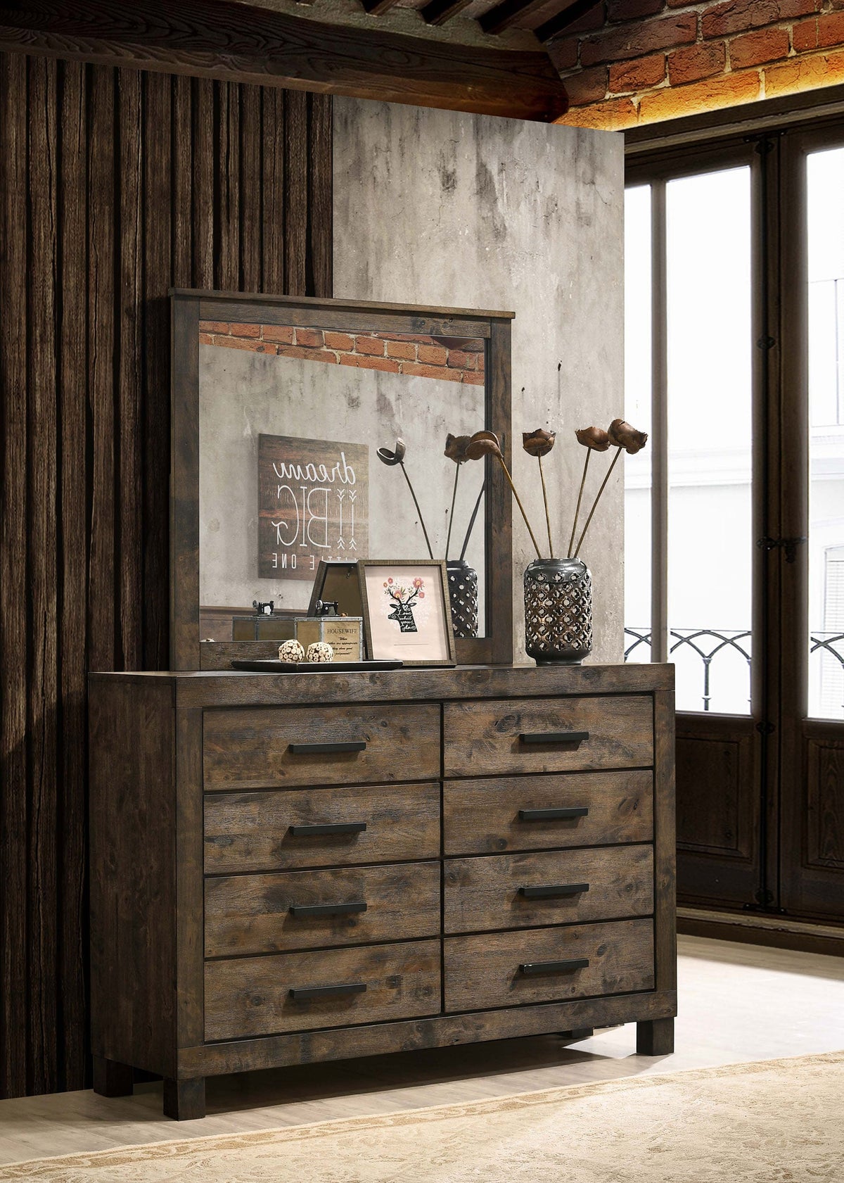 Woodmont Dresser with Mirrors