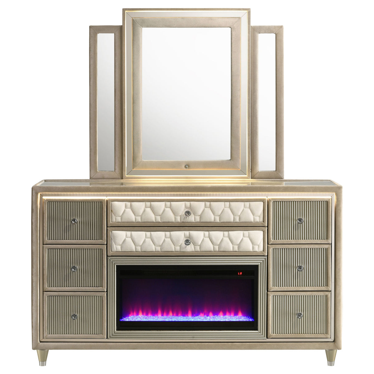 Lorient Dresser with Mirrors