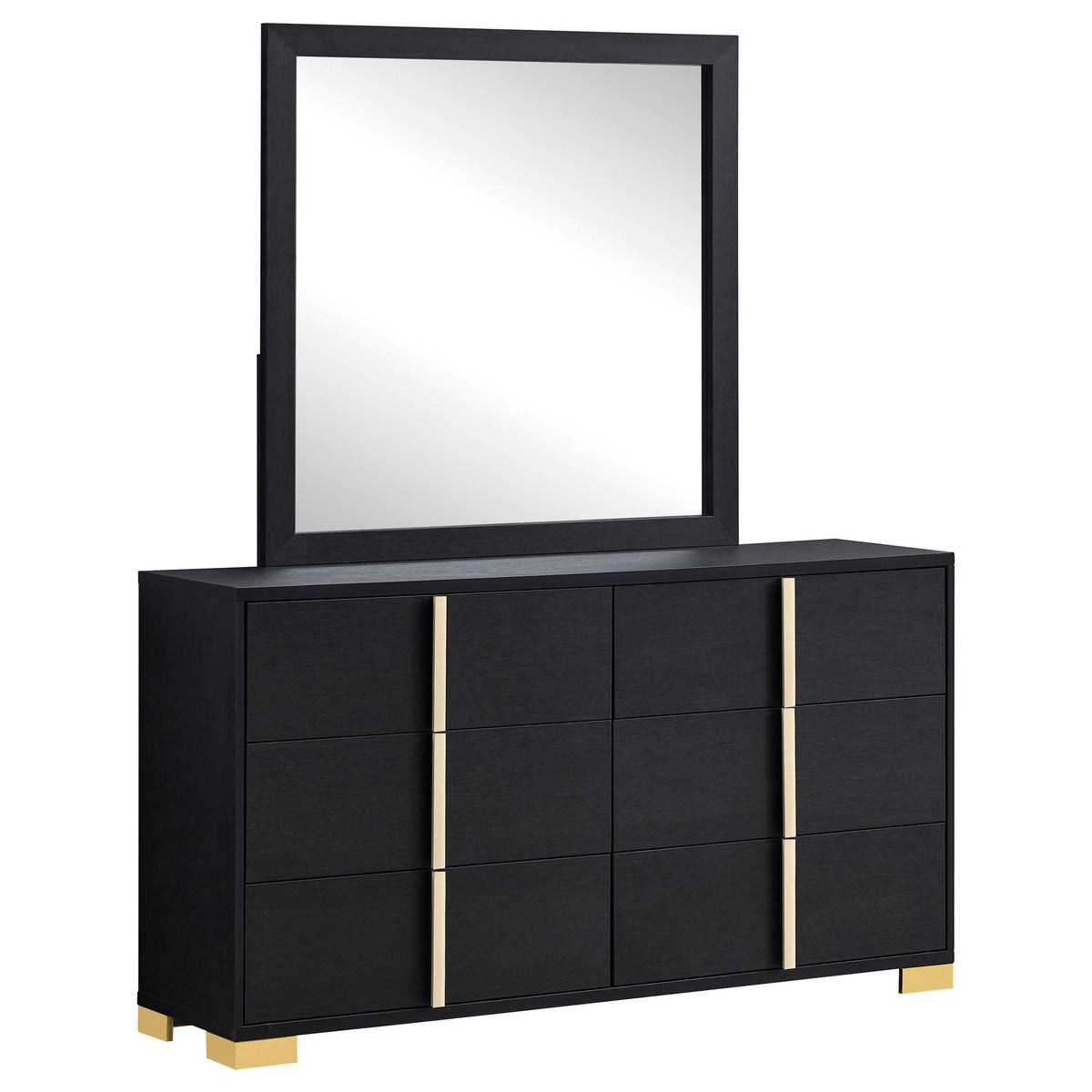 Marceline Dresser with Mirrors