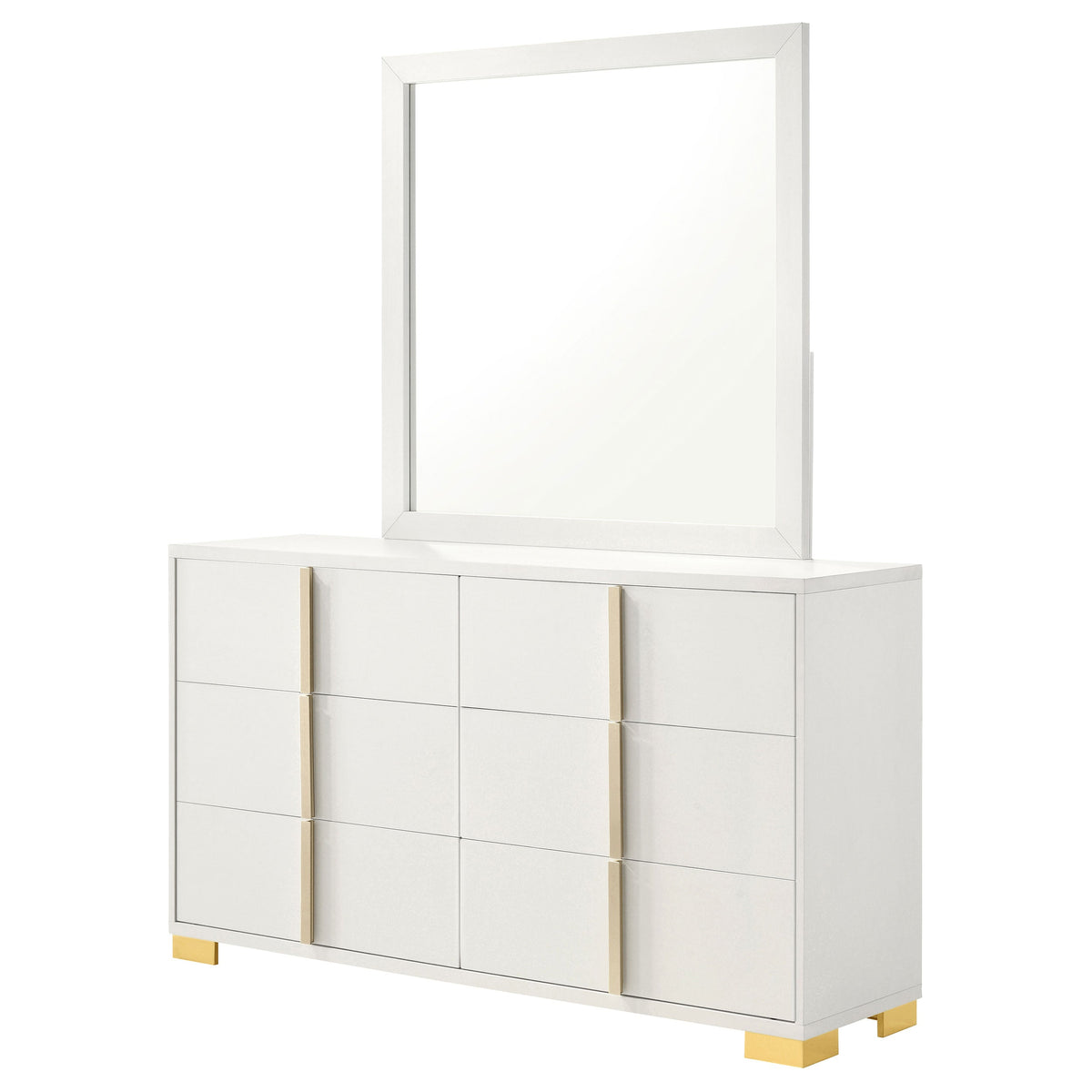 Marceline Dresser with Mirrors
