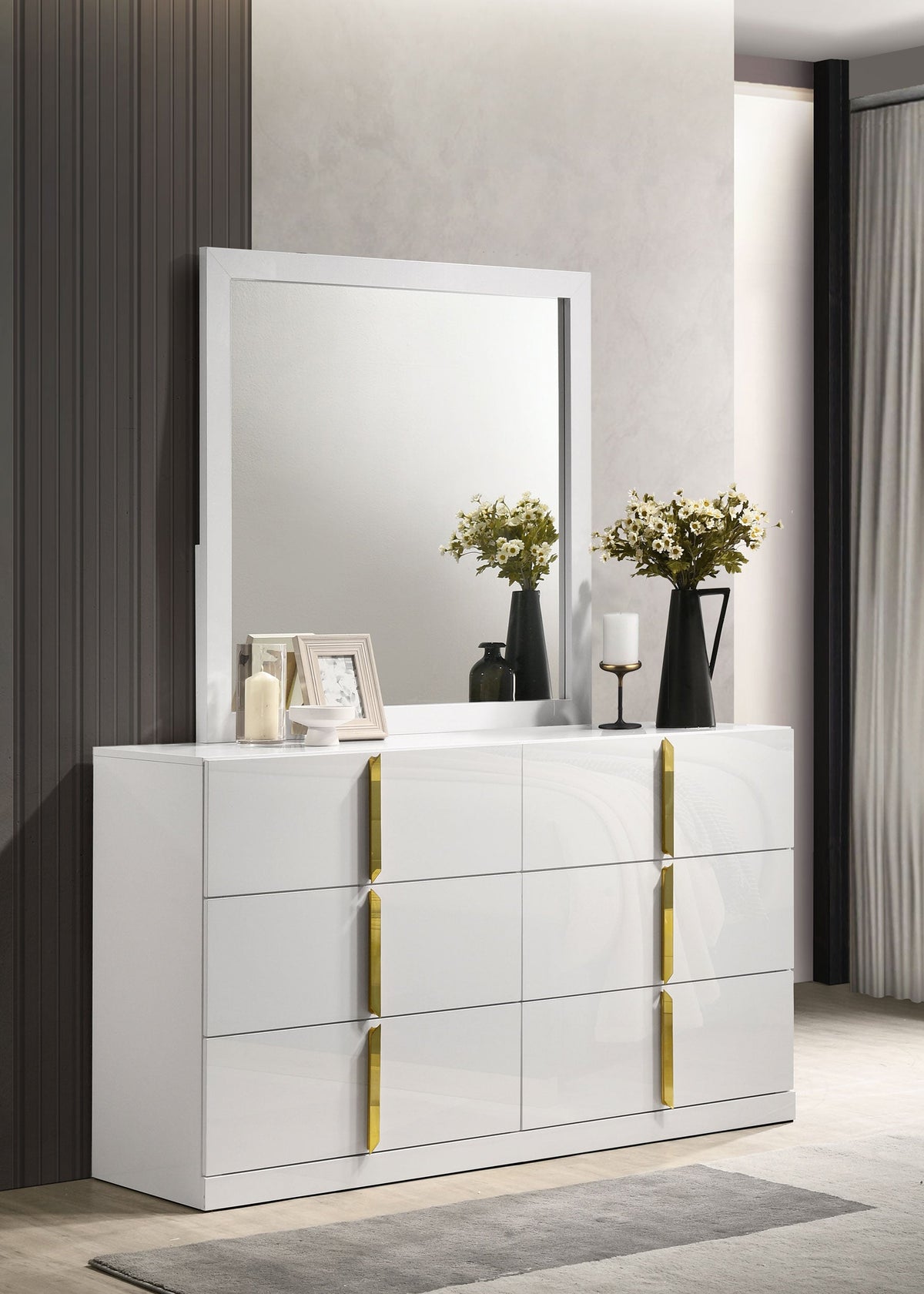 Ines Dresser with Mirrors