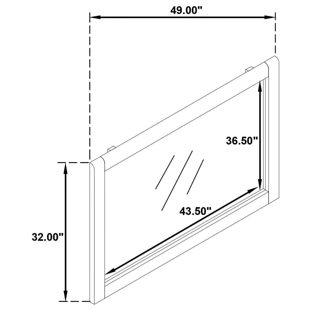 Maderia Dresser Mirrors