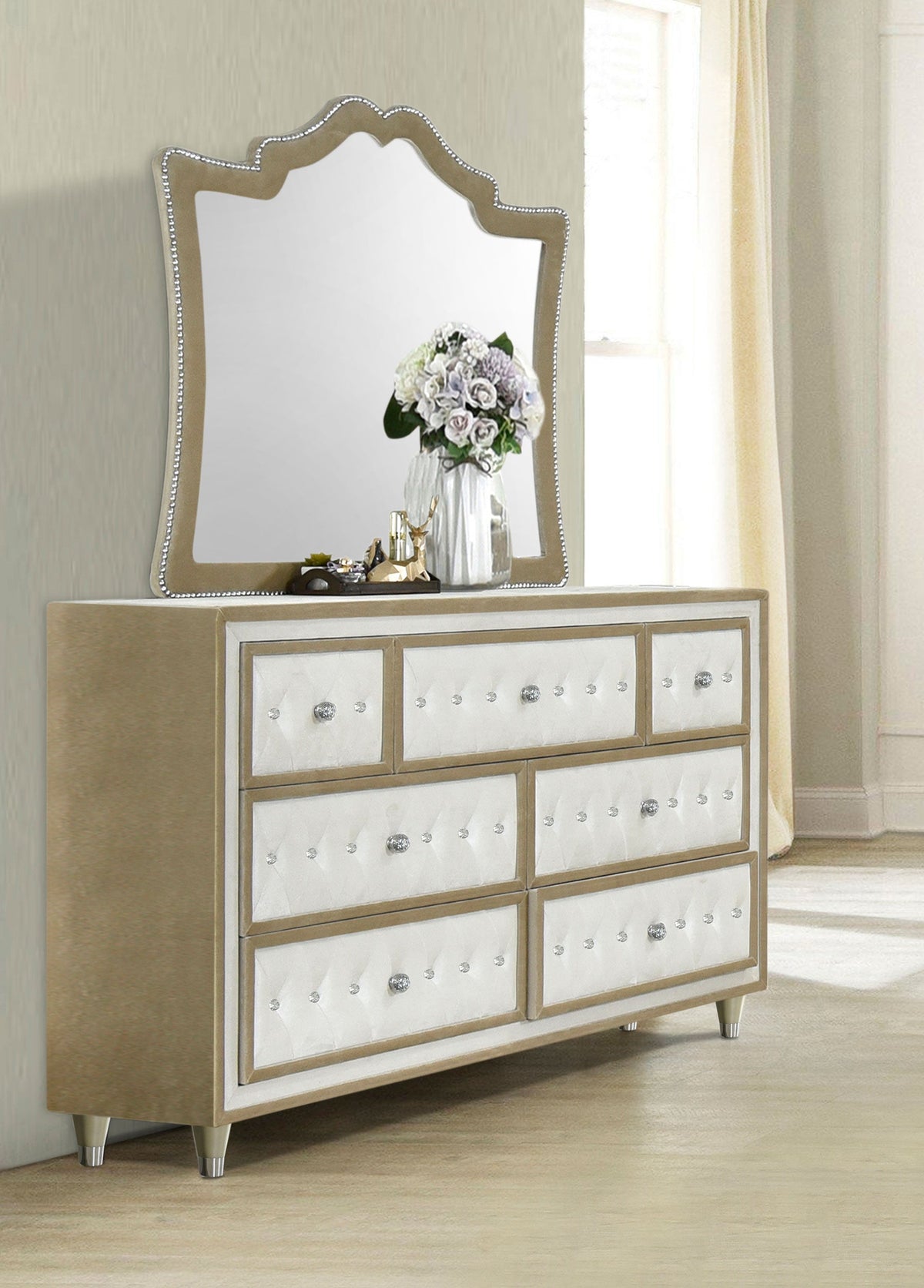Antonella Dresser with Mirrors