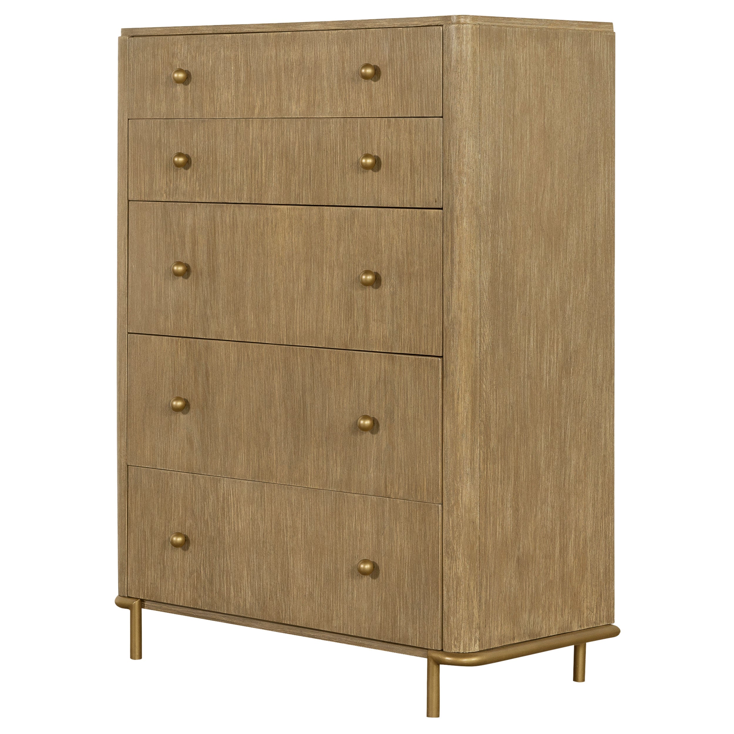 Arini 5-drawer Sand Bedroom Chest