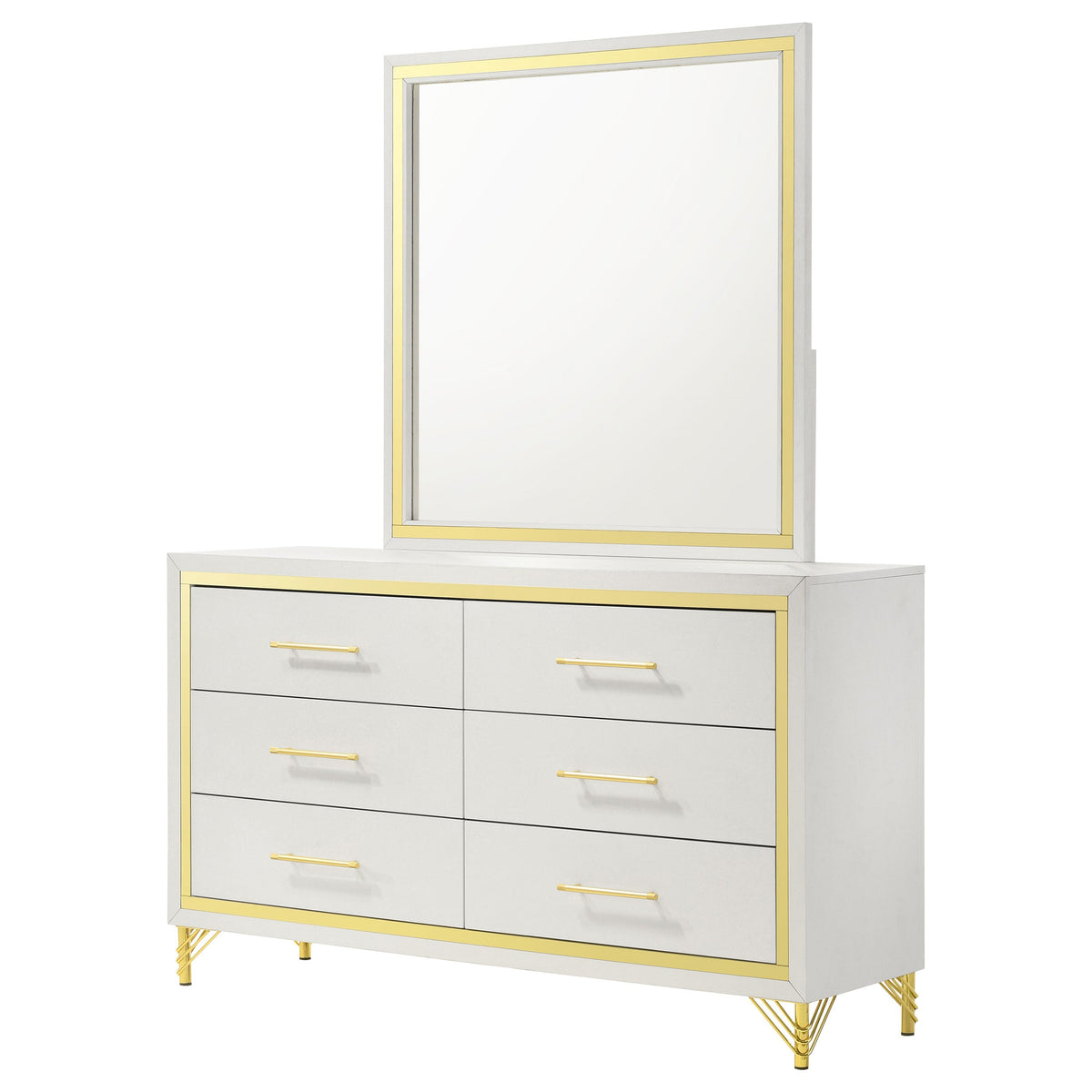 Lucia Dresser with Mirrors