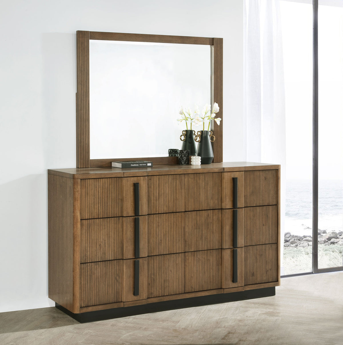 Terrace Dresser with Mirrors