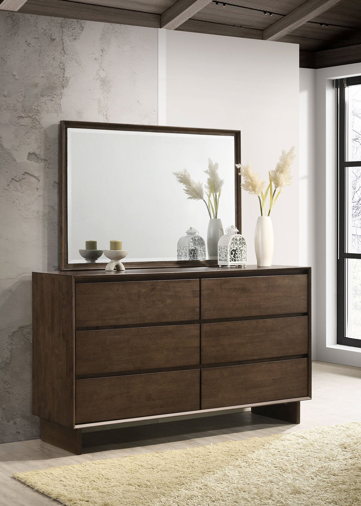 Glenwood Dresser with Mirrors