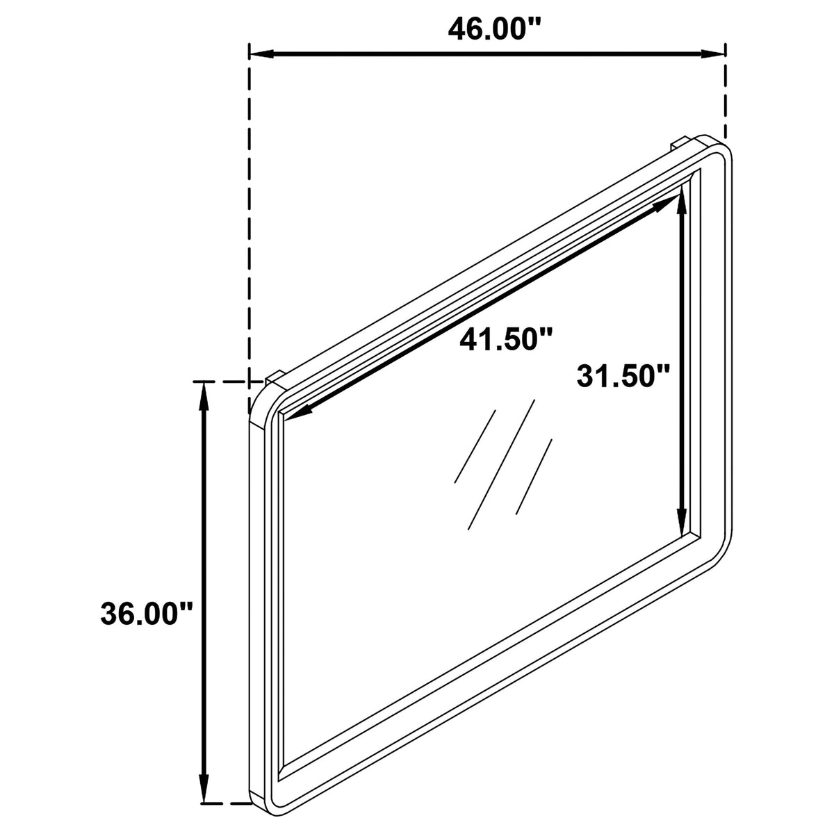 Ladera Dresser Mirrors