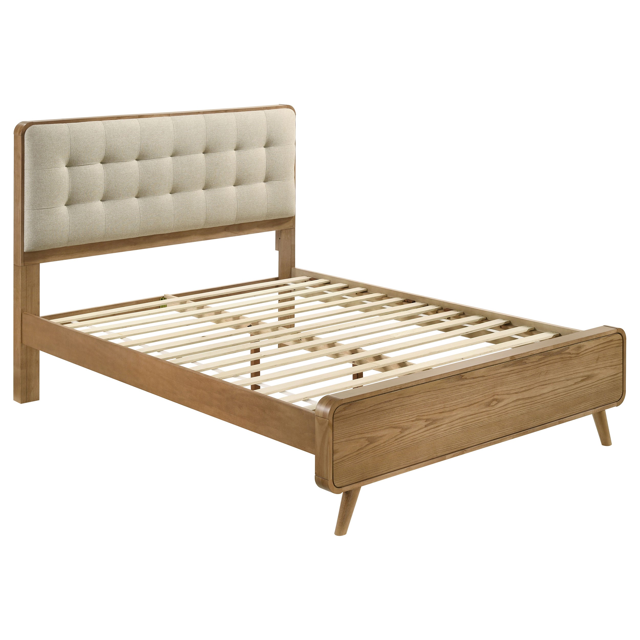 Robyn Light Ash Wood Platform Bed