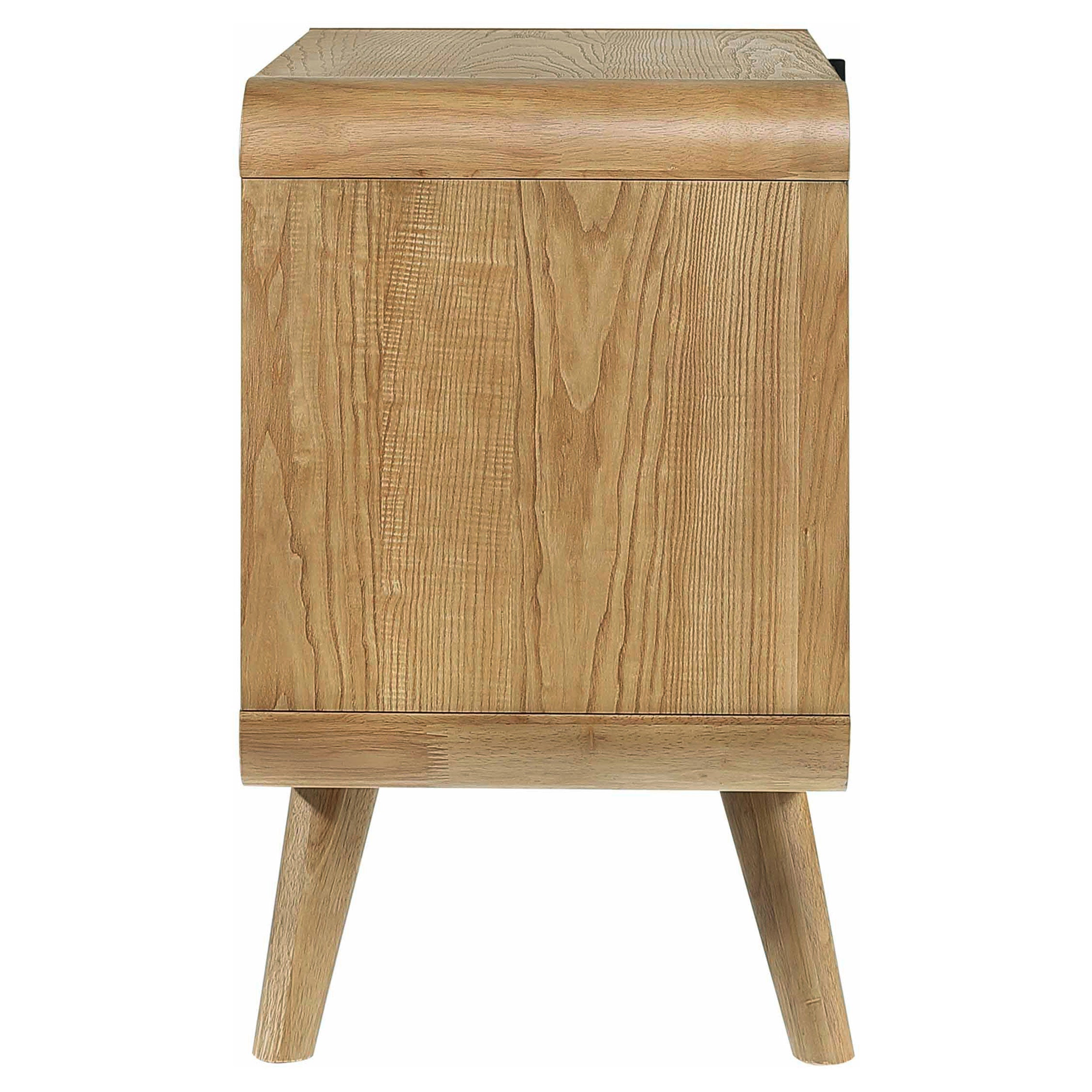Robyn 2-drawer Light Ash Nightstand Bedside Table