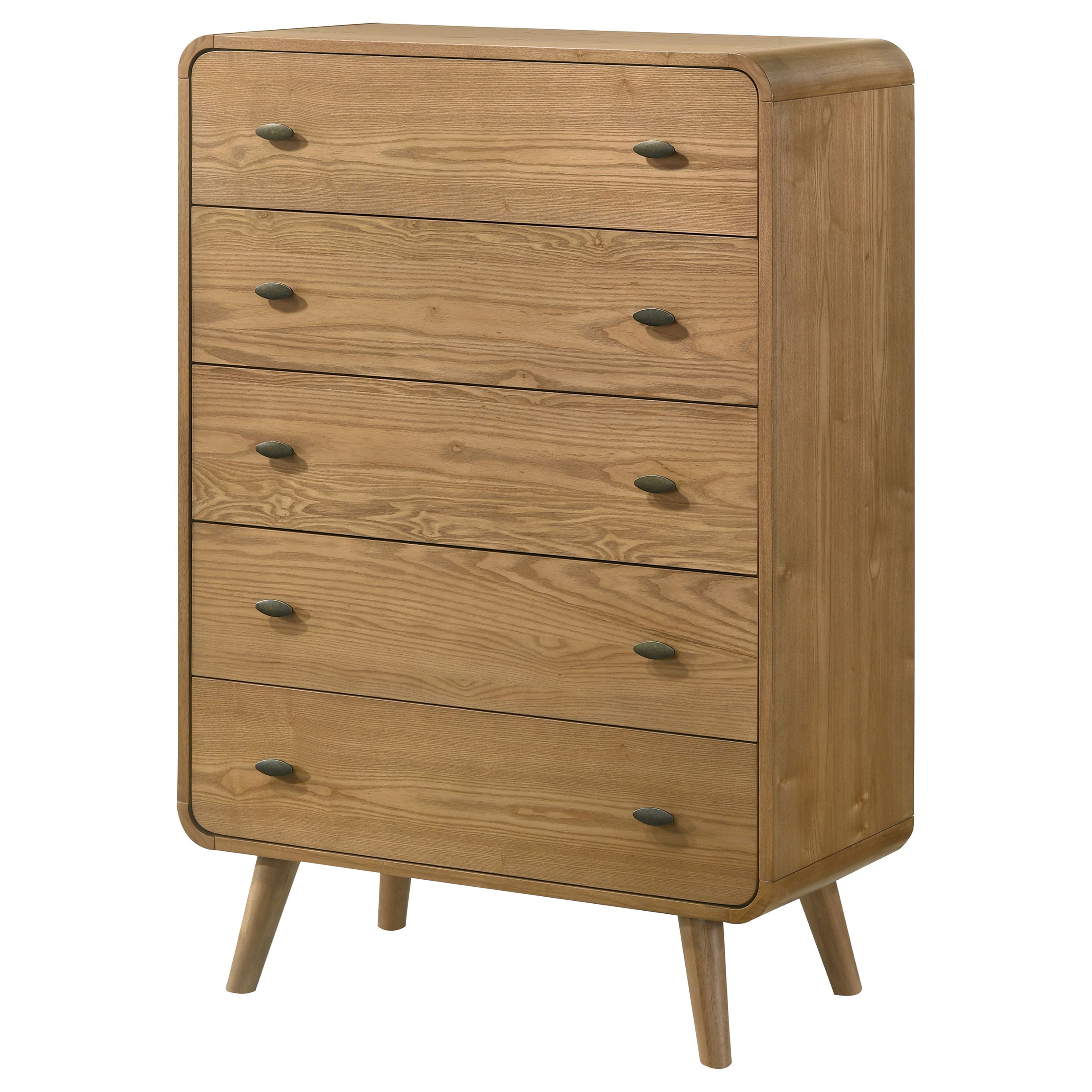 Robyn 5-drawer Light Ash Bedroom Chest of Drawers