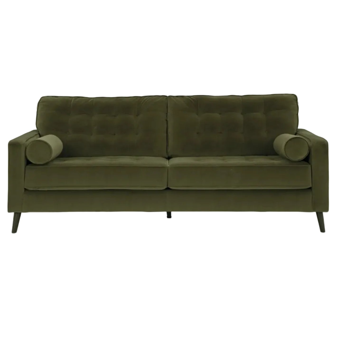 Reveon Lakes Green Velvet Sofa