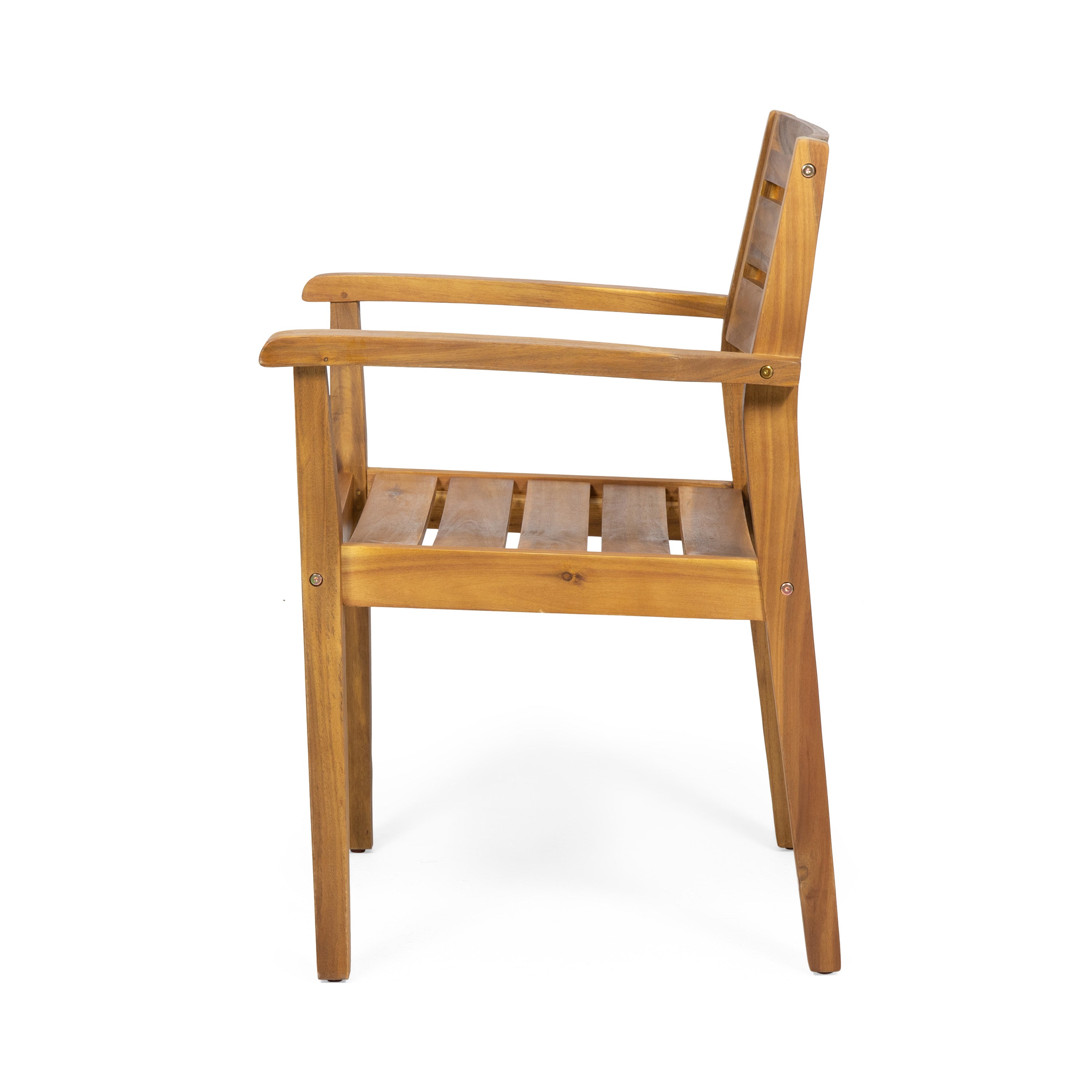 Stamford Outdoor Dining Chair Set Acacia Wood - Teak