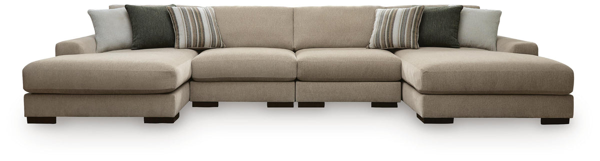 Linenhause Stationary Sectional by Ashley - image 1