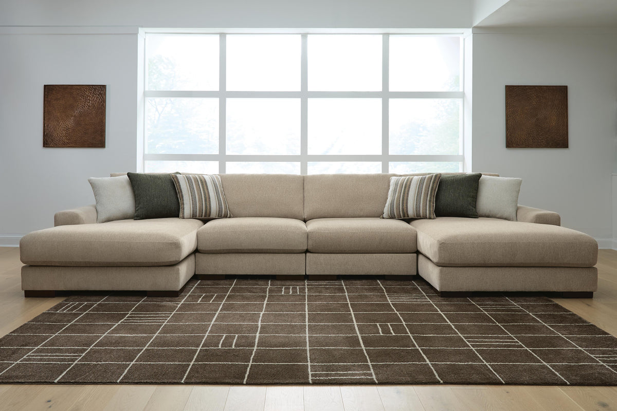 Linenhause Stationary Sectional by Ashley - image 8