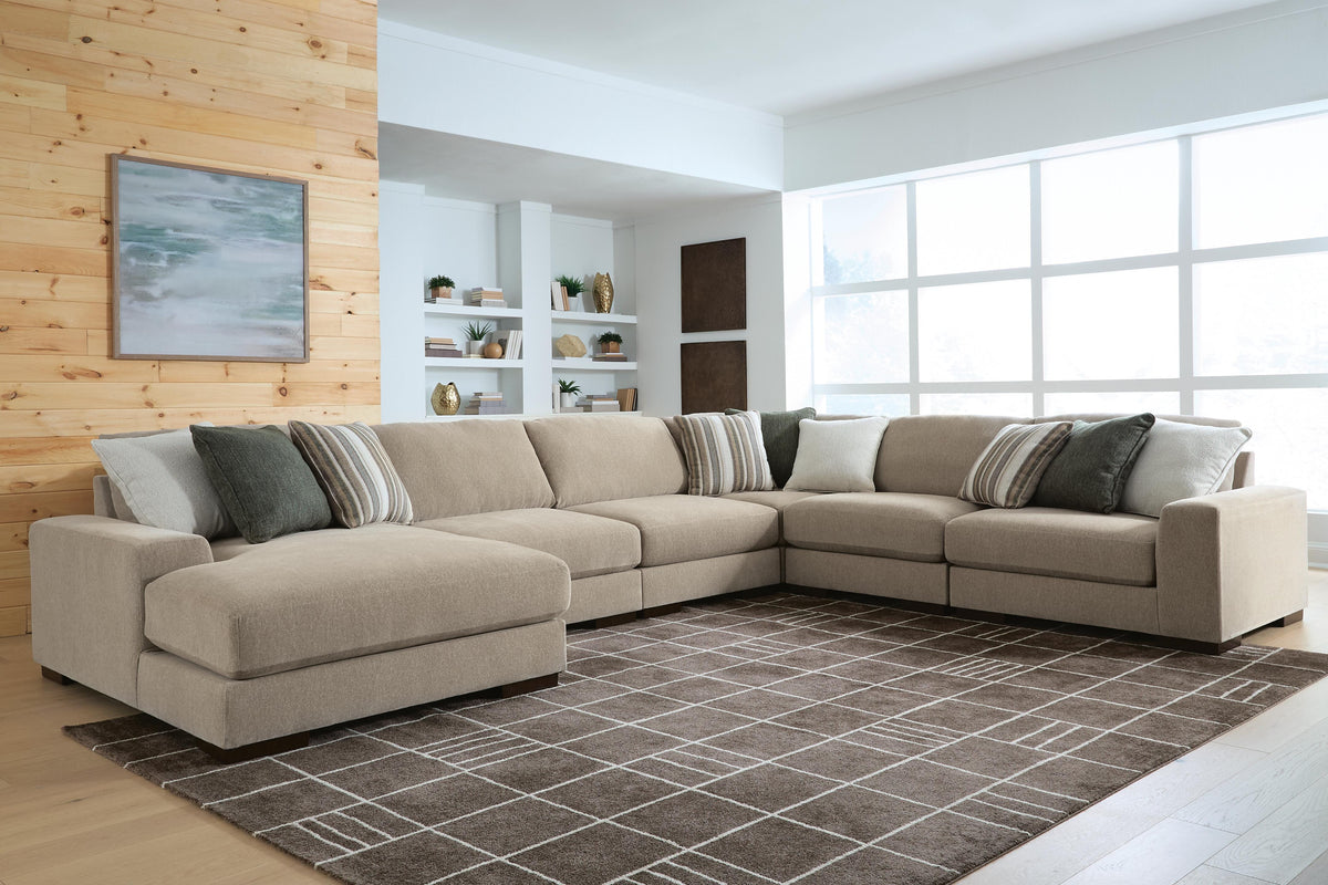 Linenhause Stationary Sectional by Ashley - image 5