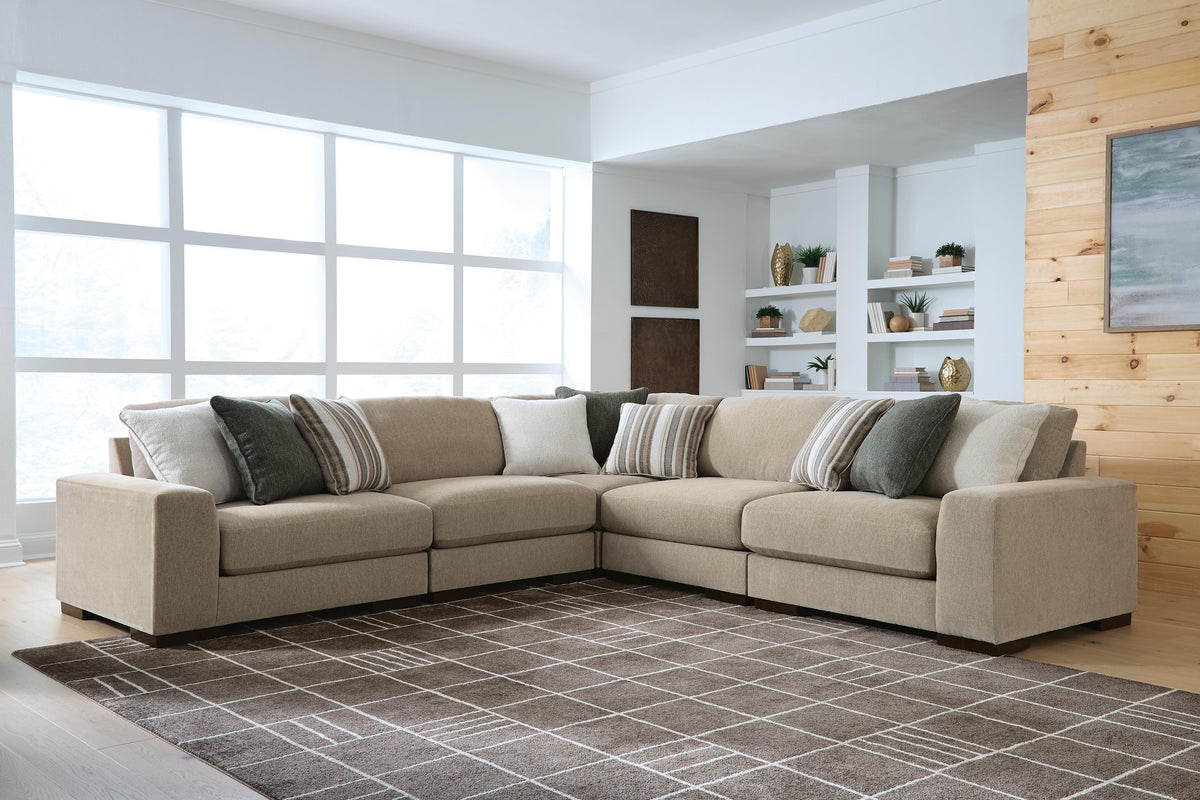 Linenhause Stationary Sectional by Ashley - image 7