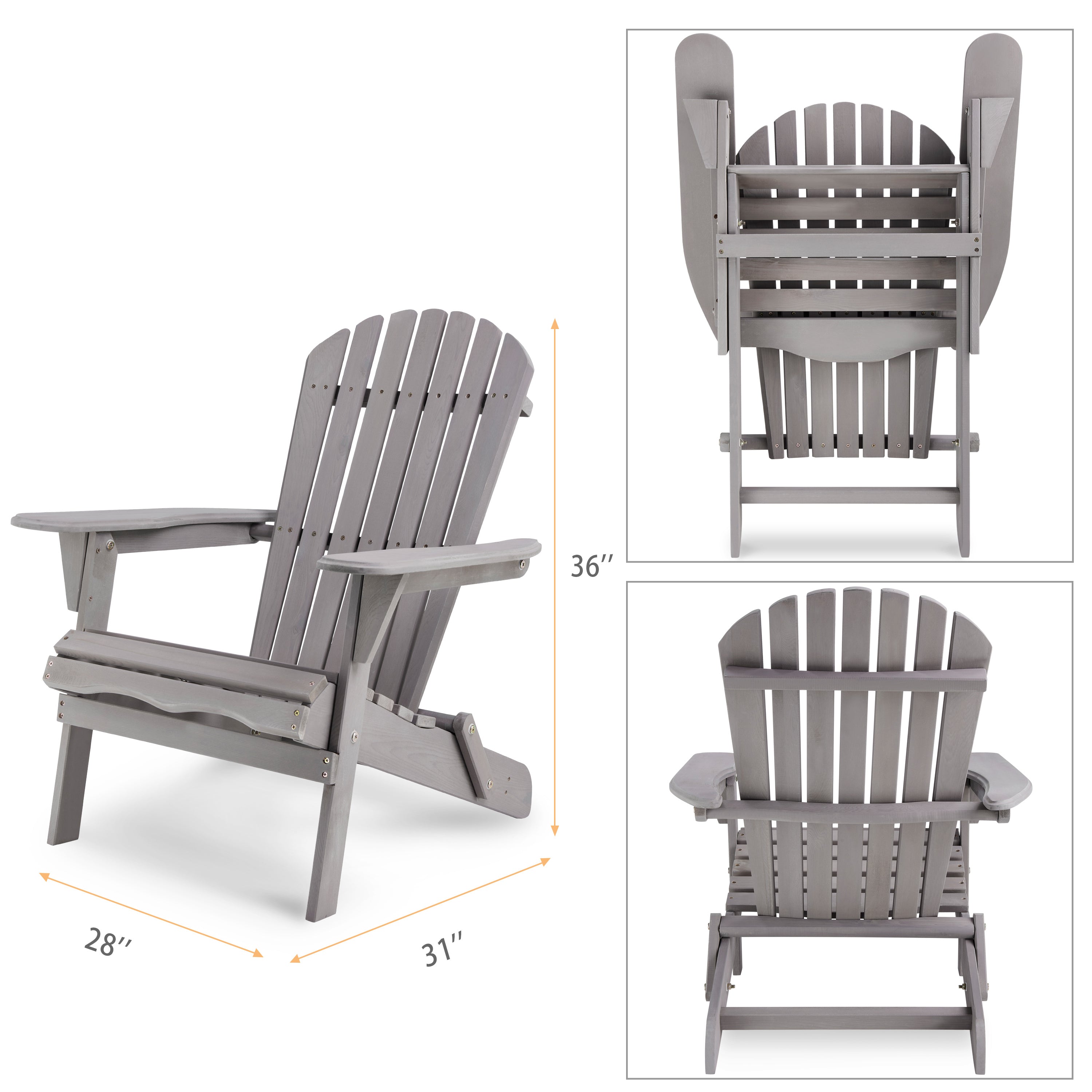 Classic Outdoor Furniture Modern Design - Gray