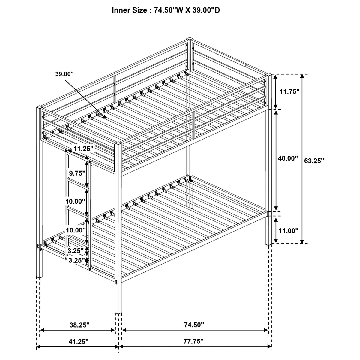 Alevera Bunk Beds