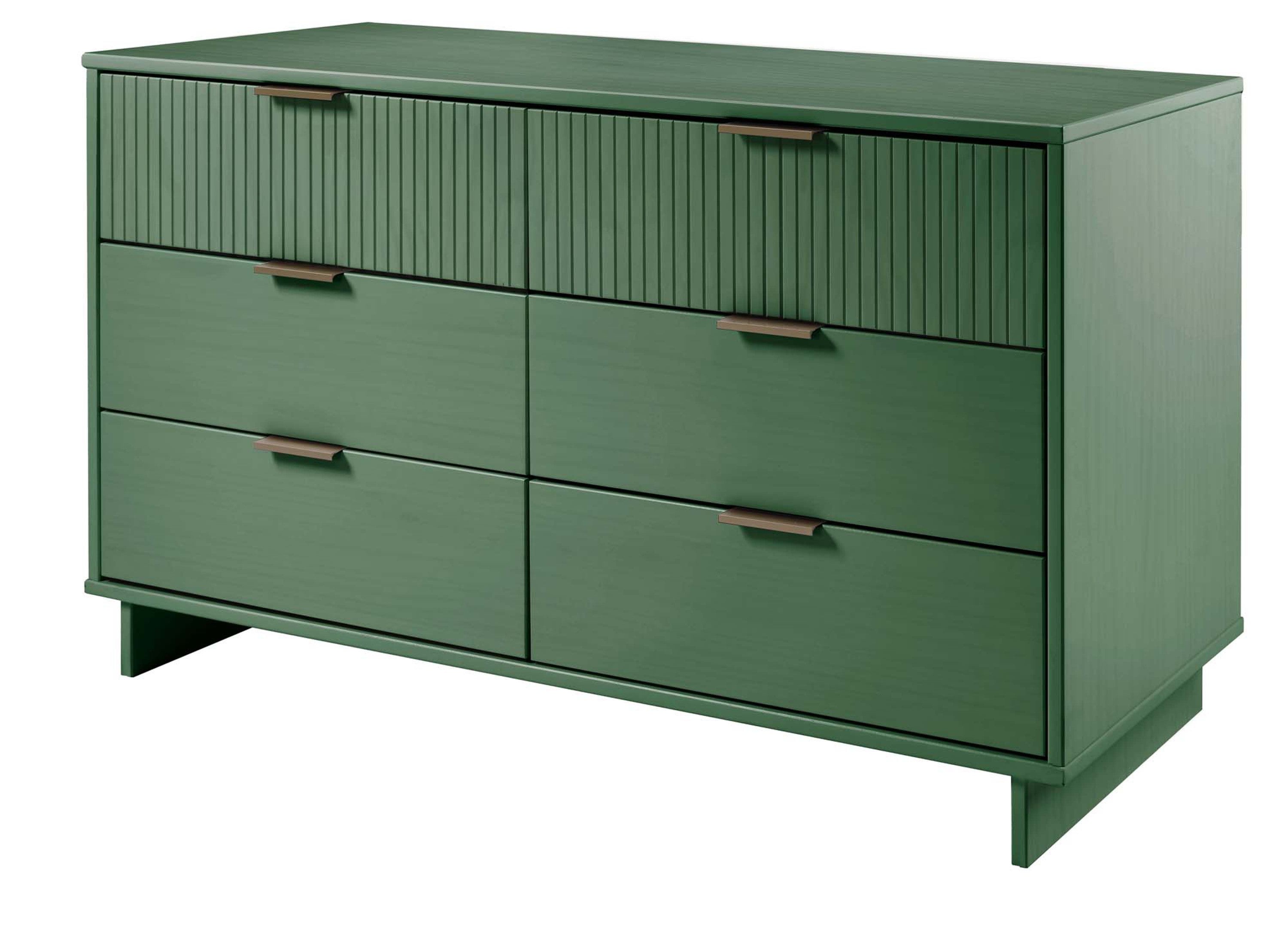 Granville 55.04 Double Wide Dresser in Sage Green
