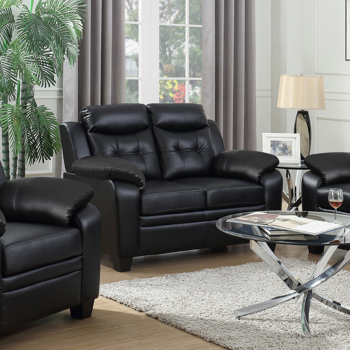 Finley Stationary Loveseats