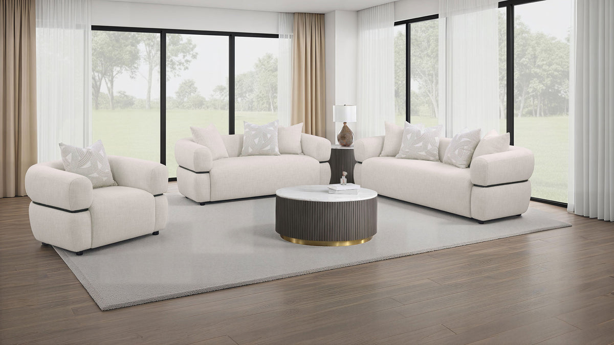 Jeanette Stationary Sofa Sets
