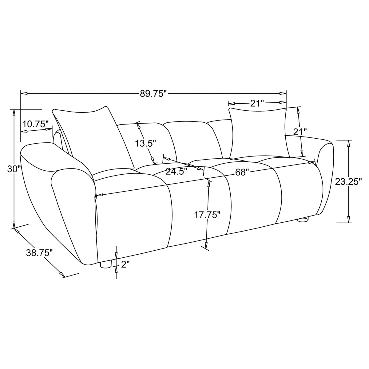 Destino Stationary Sofa Sets
