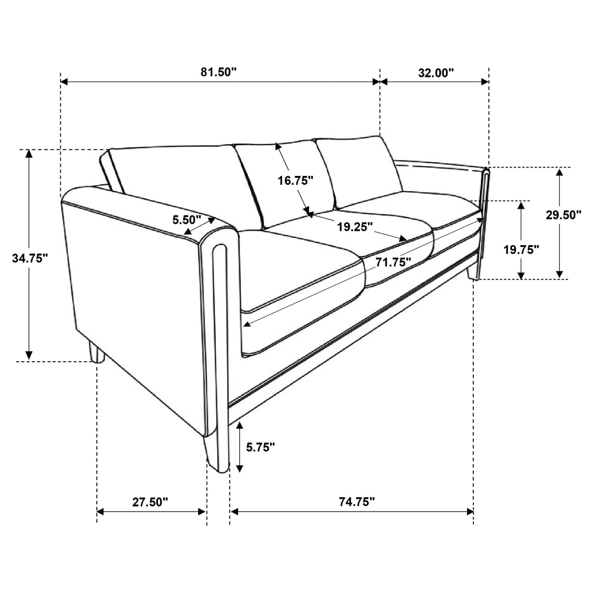 Islington Stationary Sofas