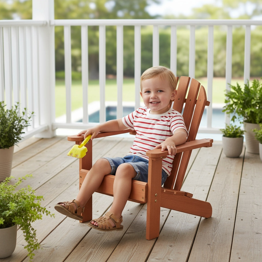 Wooden Outdoor Adirondack Chair Outdoor Seating