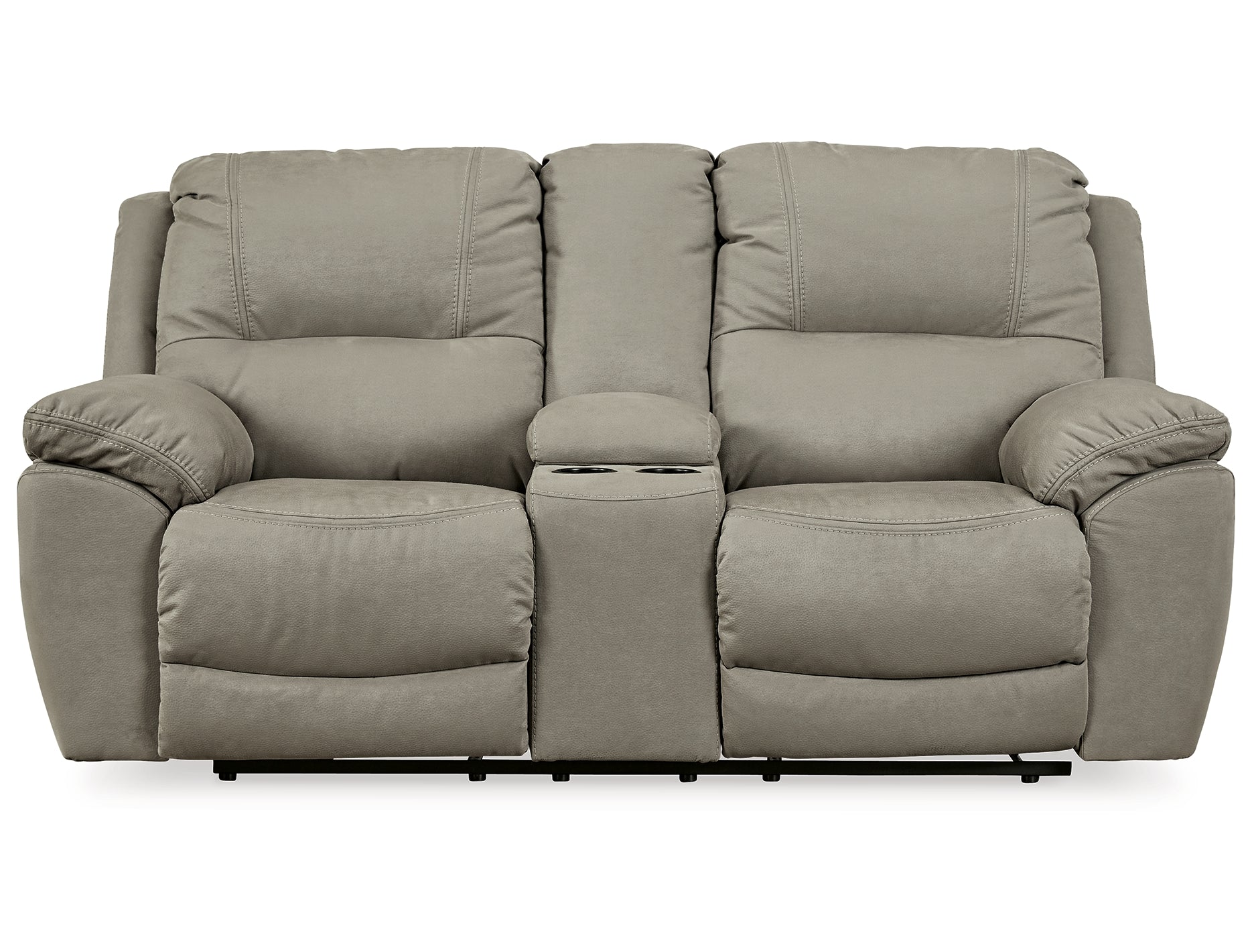 Next-Gen Gaucho DBL REC PWR Loveseat w/Console - Gray