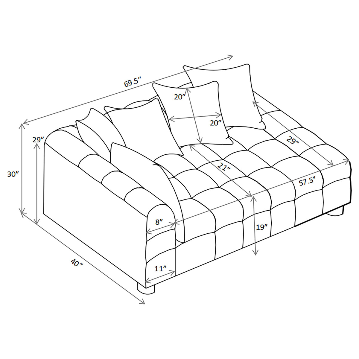 Amara Modular Sectional Components